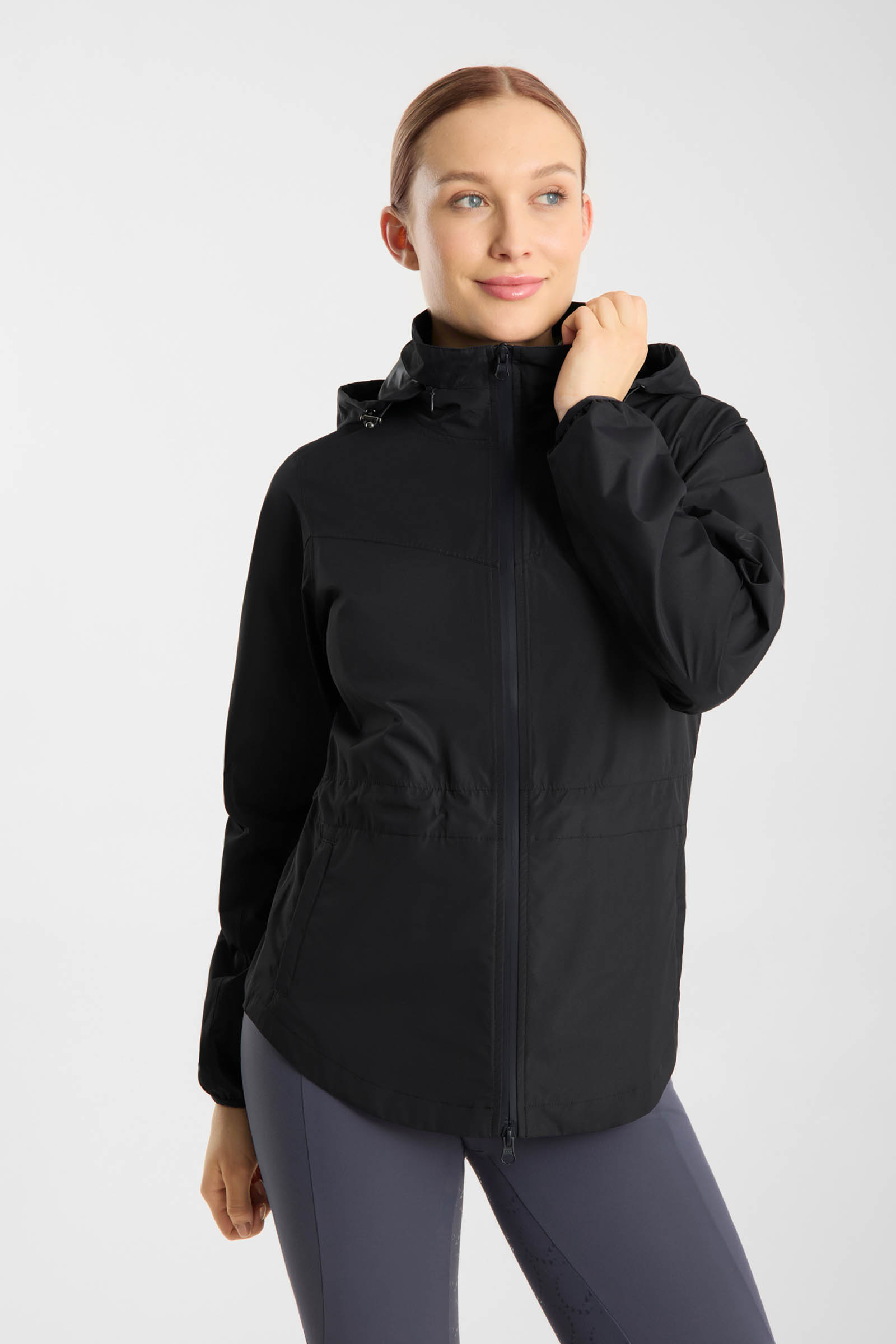 Horze Fiora chaqueta equitaci&oacute;n ligera impermeable mujer