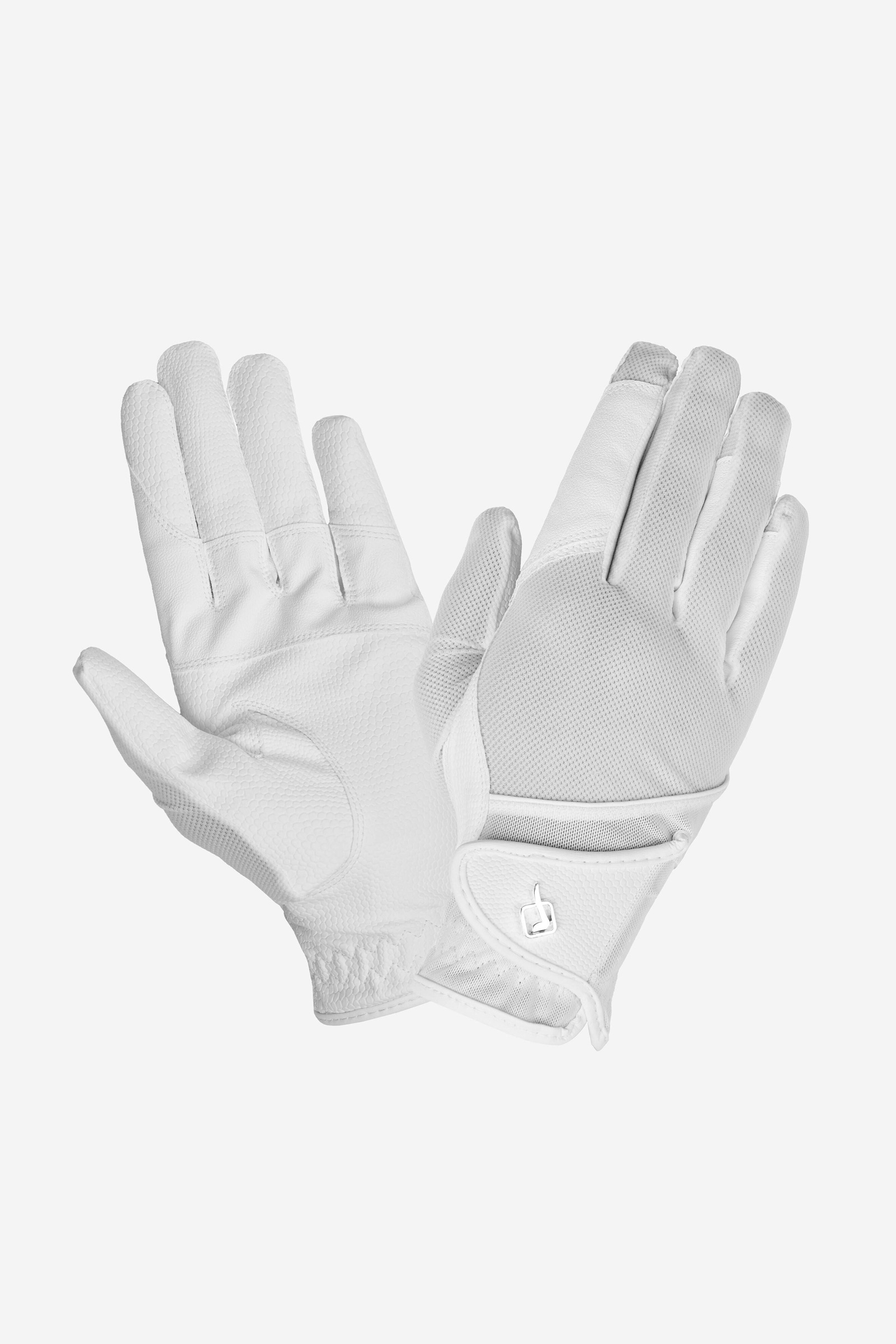 White LeMieux Pro Guantes de Malla