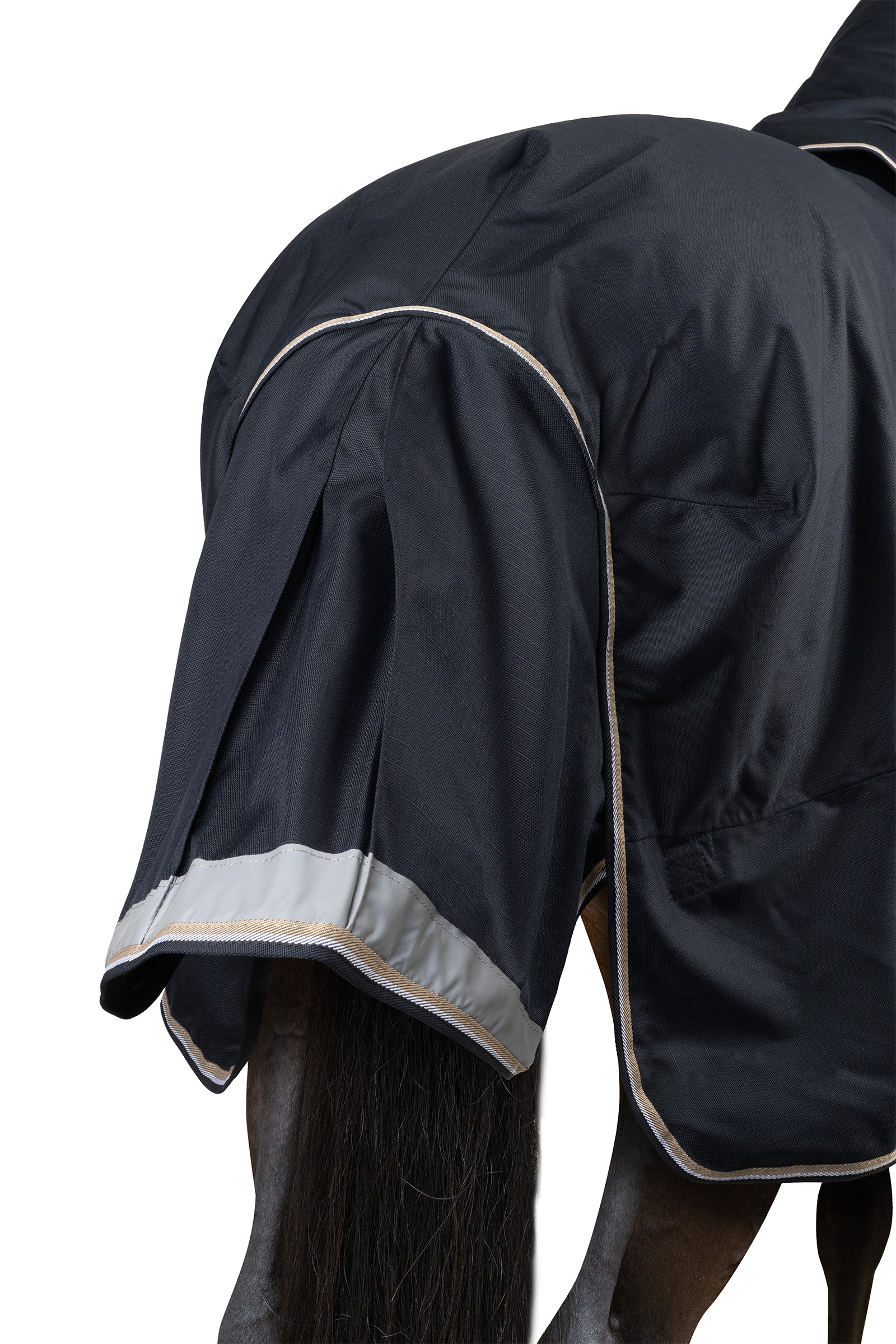 Manta de Exterior con Cubre Cuello Desmontable B Vertigo Georgina, 250g