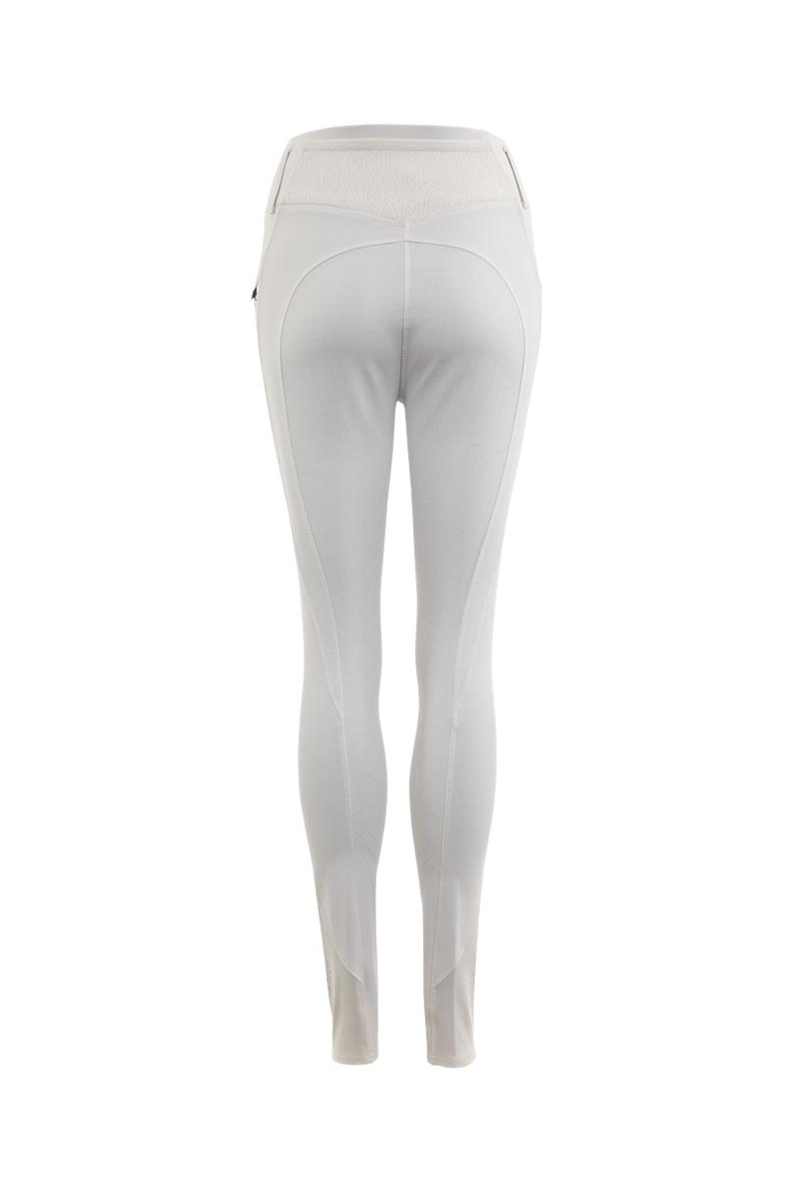 White ANKY Treggings Mujer Competition Trendy con Full Grip