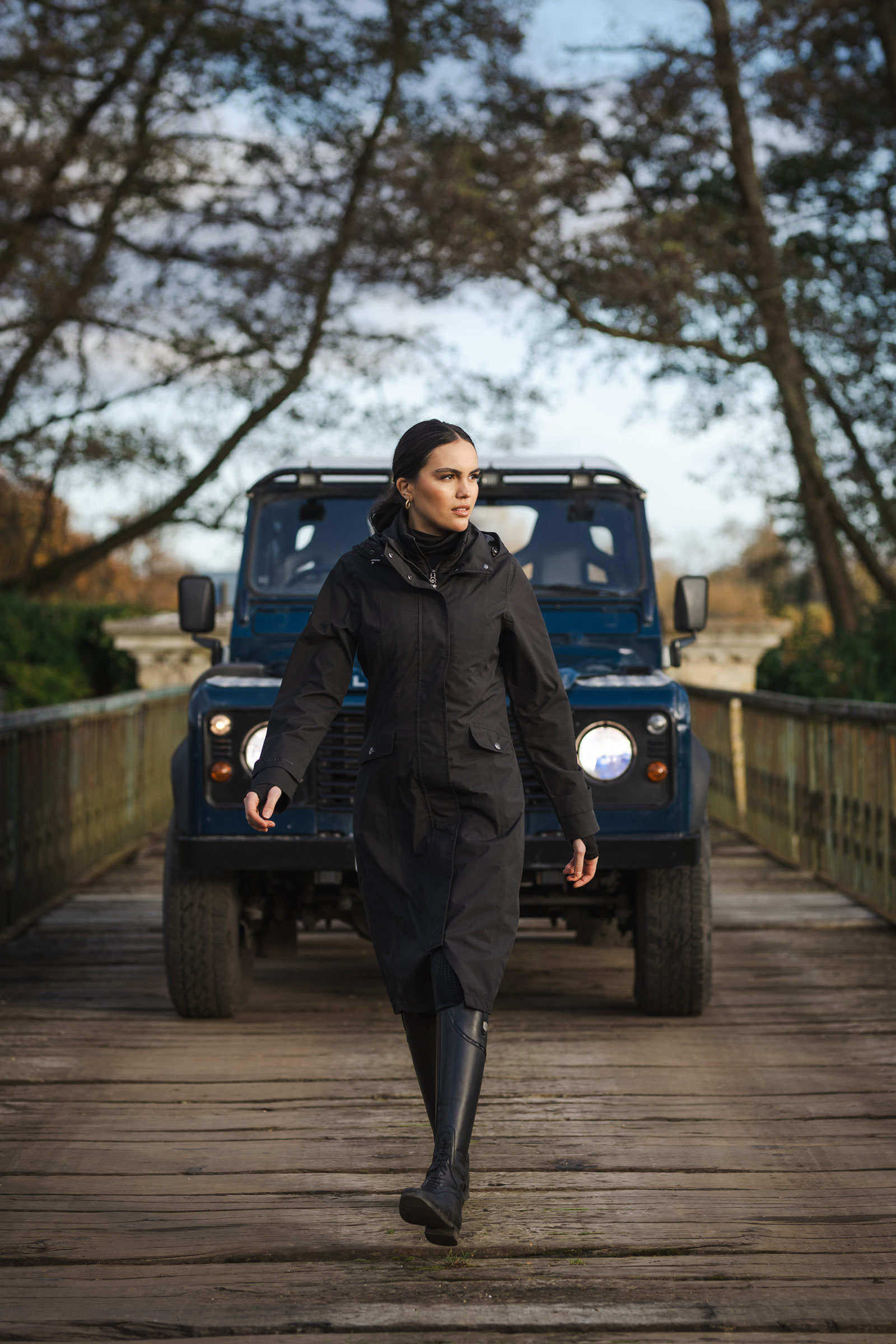 LeMieux Amelie abrigo de equitación impermeable y ligero para mujer