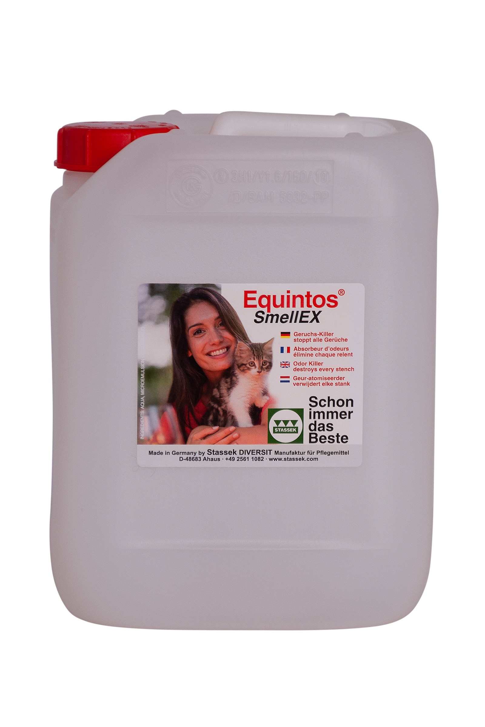 Stassek Equintos SmellEX Exterminador de olores, 2 litros