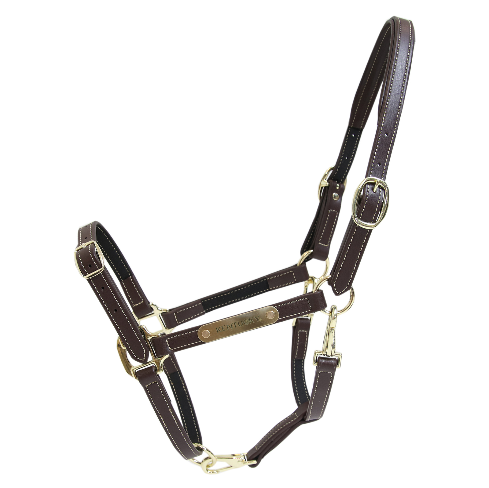 Cabezada de Cuadra de Cuero Flexible Kentucky Horsewear