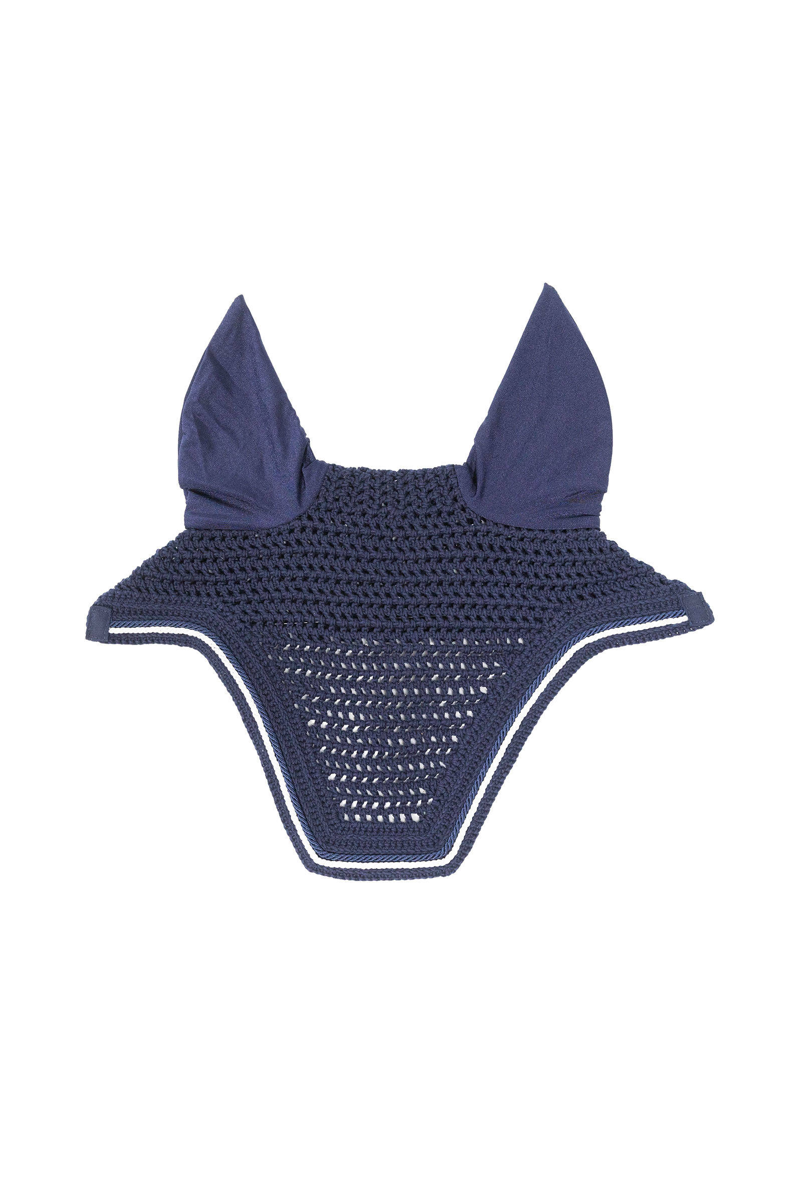 navy Kentucky Horsewear orejeras Wellington Diamond Rope