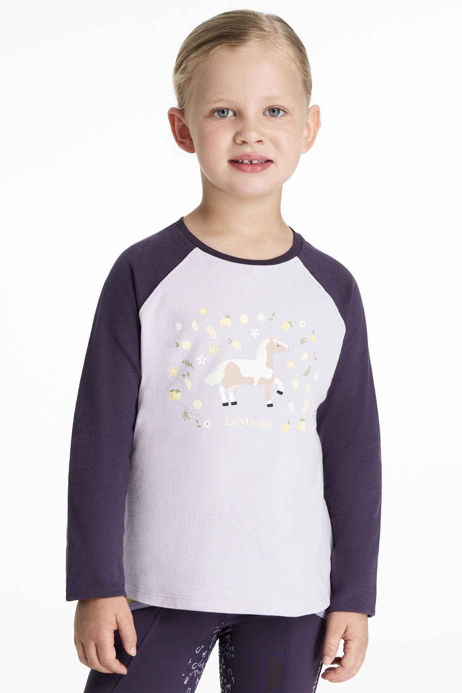 LeMieux Mini Jamie Chancer camiseta infantil de manga larga
