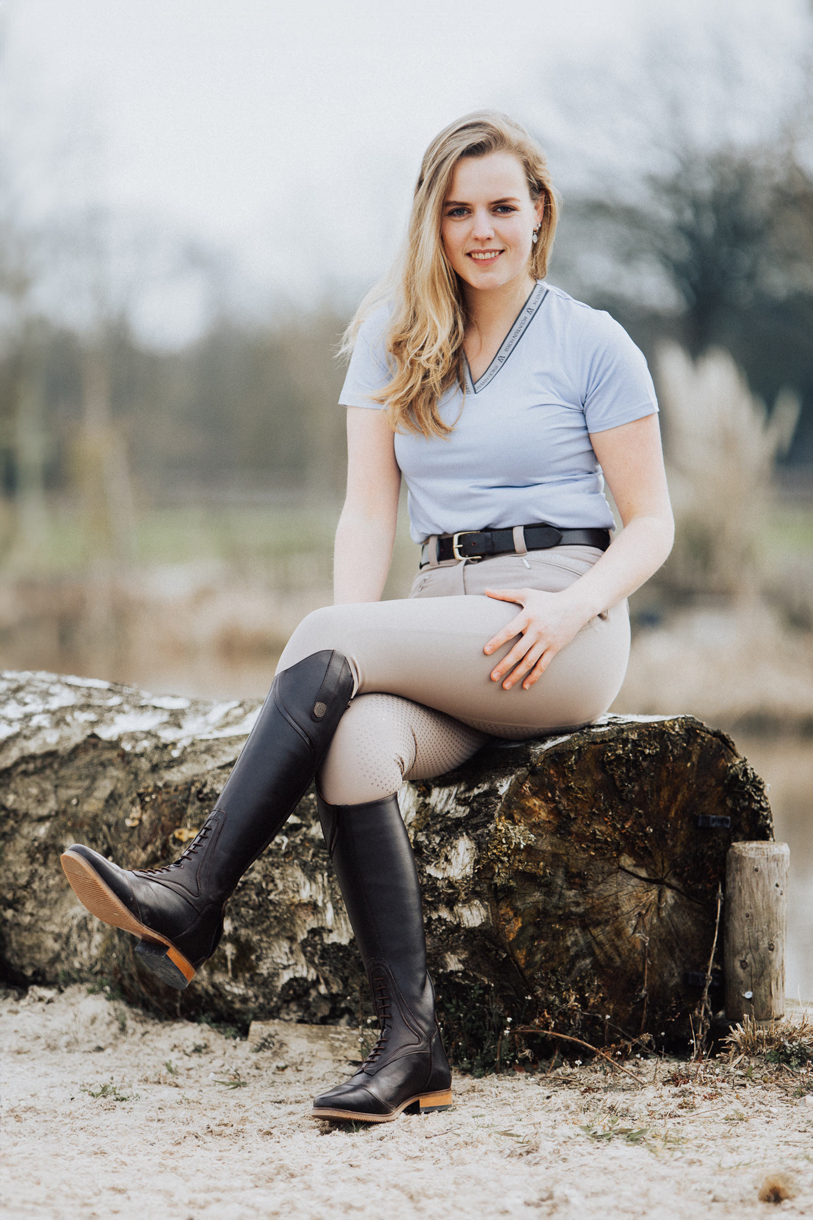 Mountain Horse Diana pantalones de montar para mujer con refuerzo de rodilla