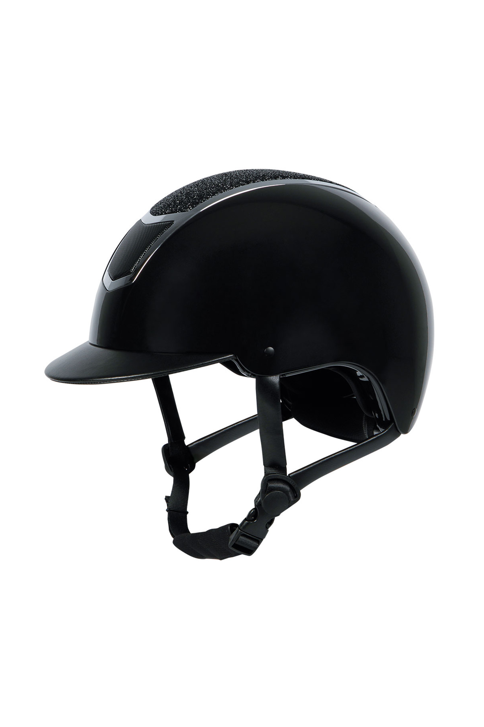 Casco de equitaci&oacute;n brillante Harry's Horse Matterhorn