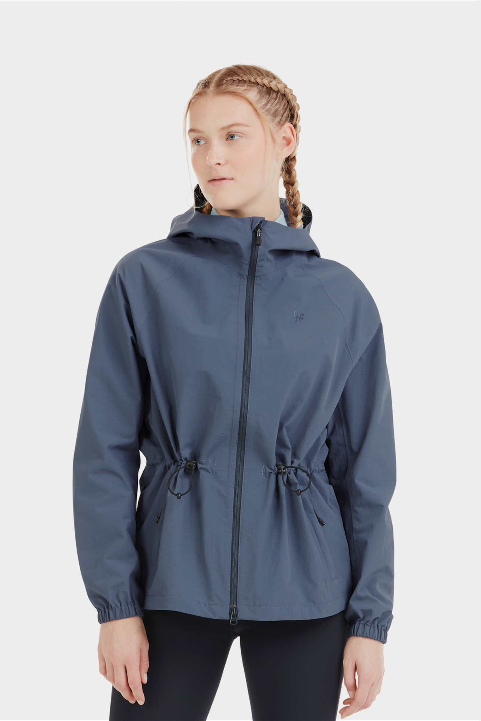 Vintage Indigo Chaqueta de mujer Horse Pilot Raintech