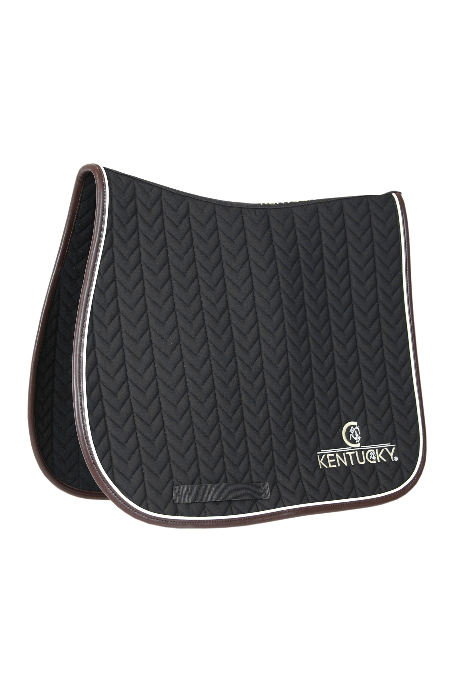 Kentucky Horsewear Saddle Pad Cuero Fishbone Jumping