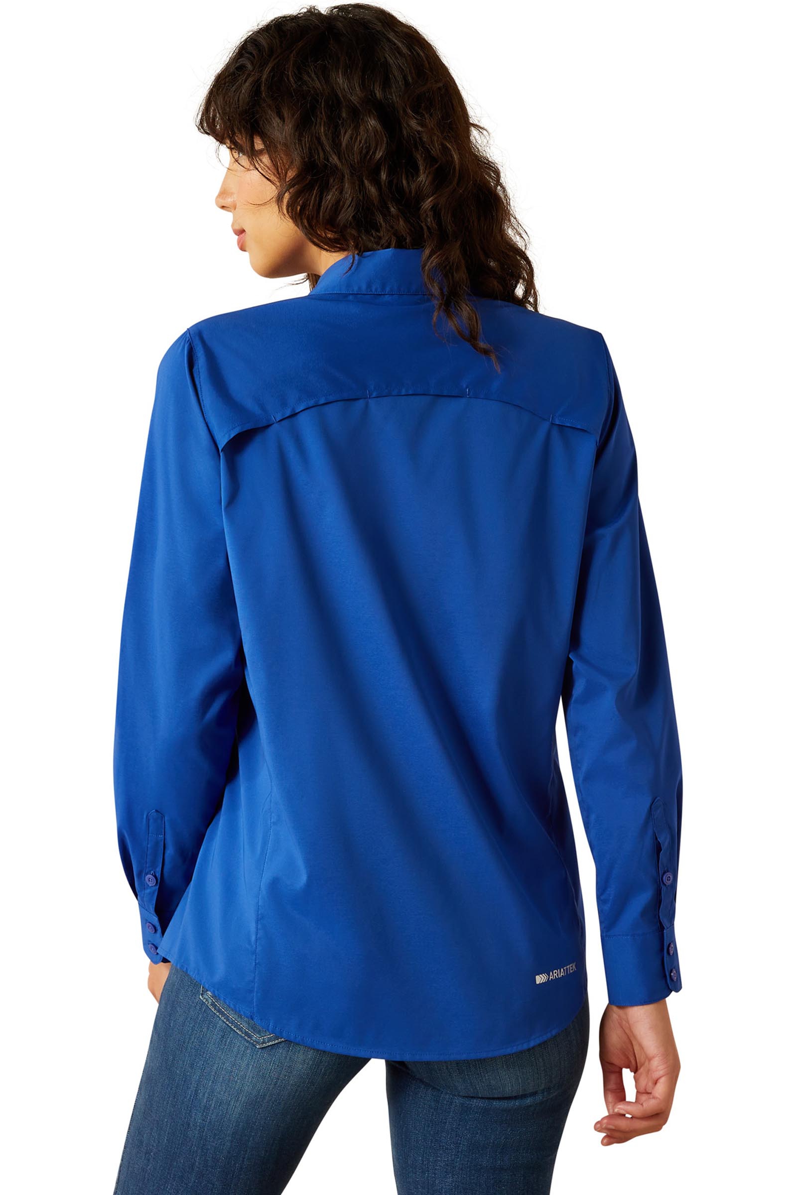 Ariat VentTEK camisa-blusa de mujer de manga larga