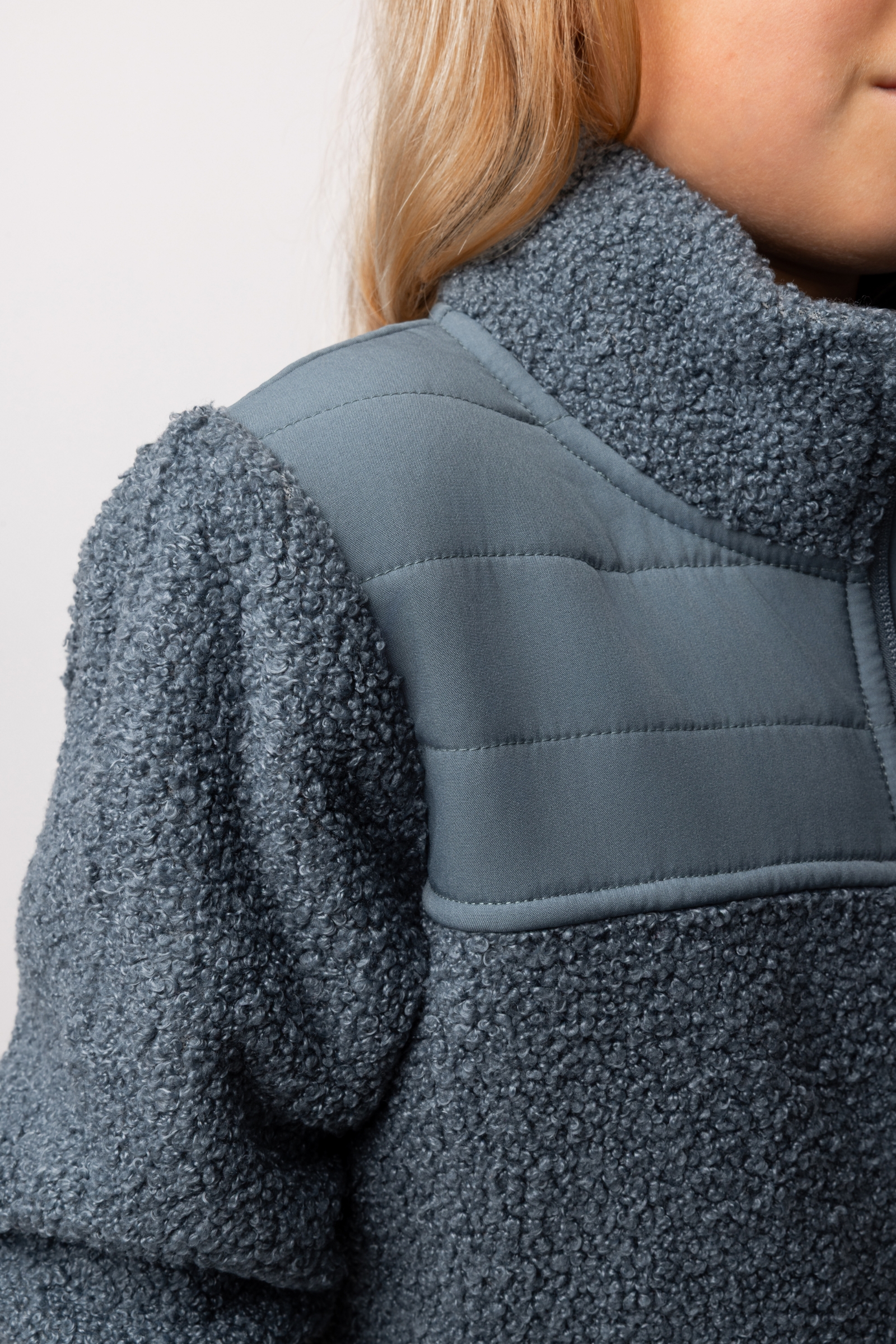 Horze Misha Chaqueta de forro polar híbrida para niños