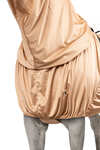 Horze Cover Manta Eccema Protecci&oacute;n UV con Cubre Cuello Completo y Protector de Barriga 