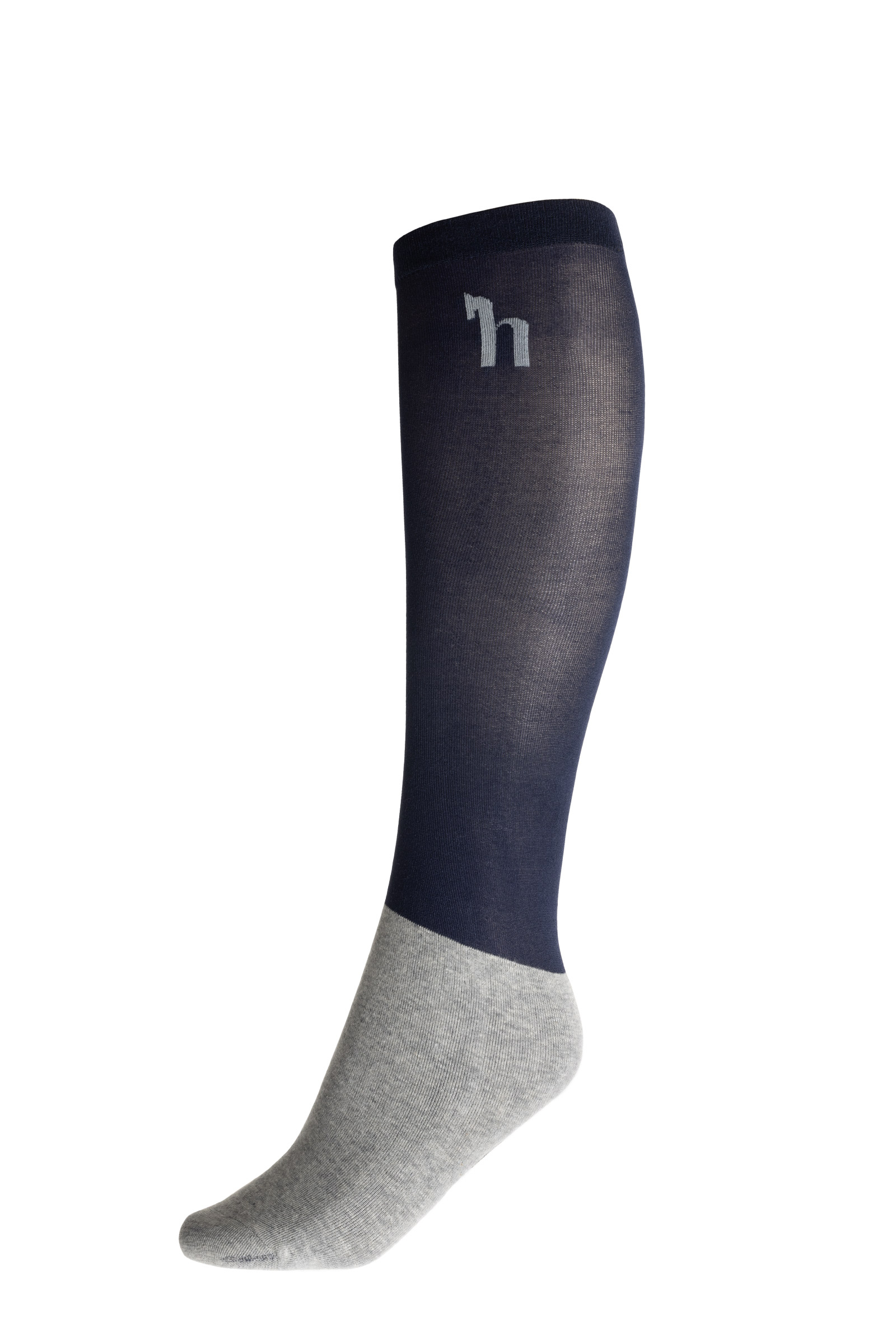 Dark Navy Calcetines de Equitaci&oacute;n Horze (paquete de 3)