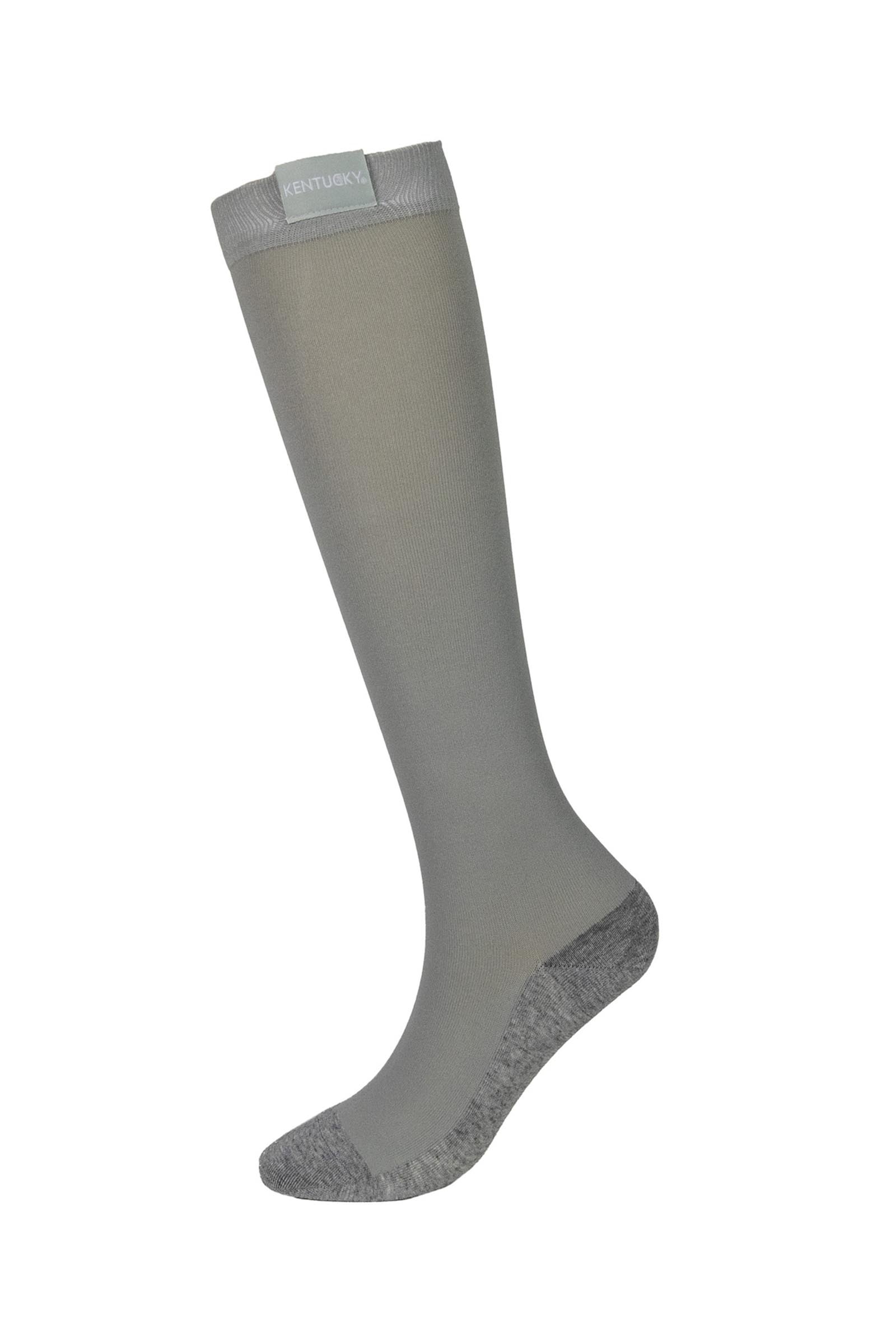 Grey Kentucky Horsewear calcetines de equitaci&oacute;n  