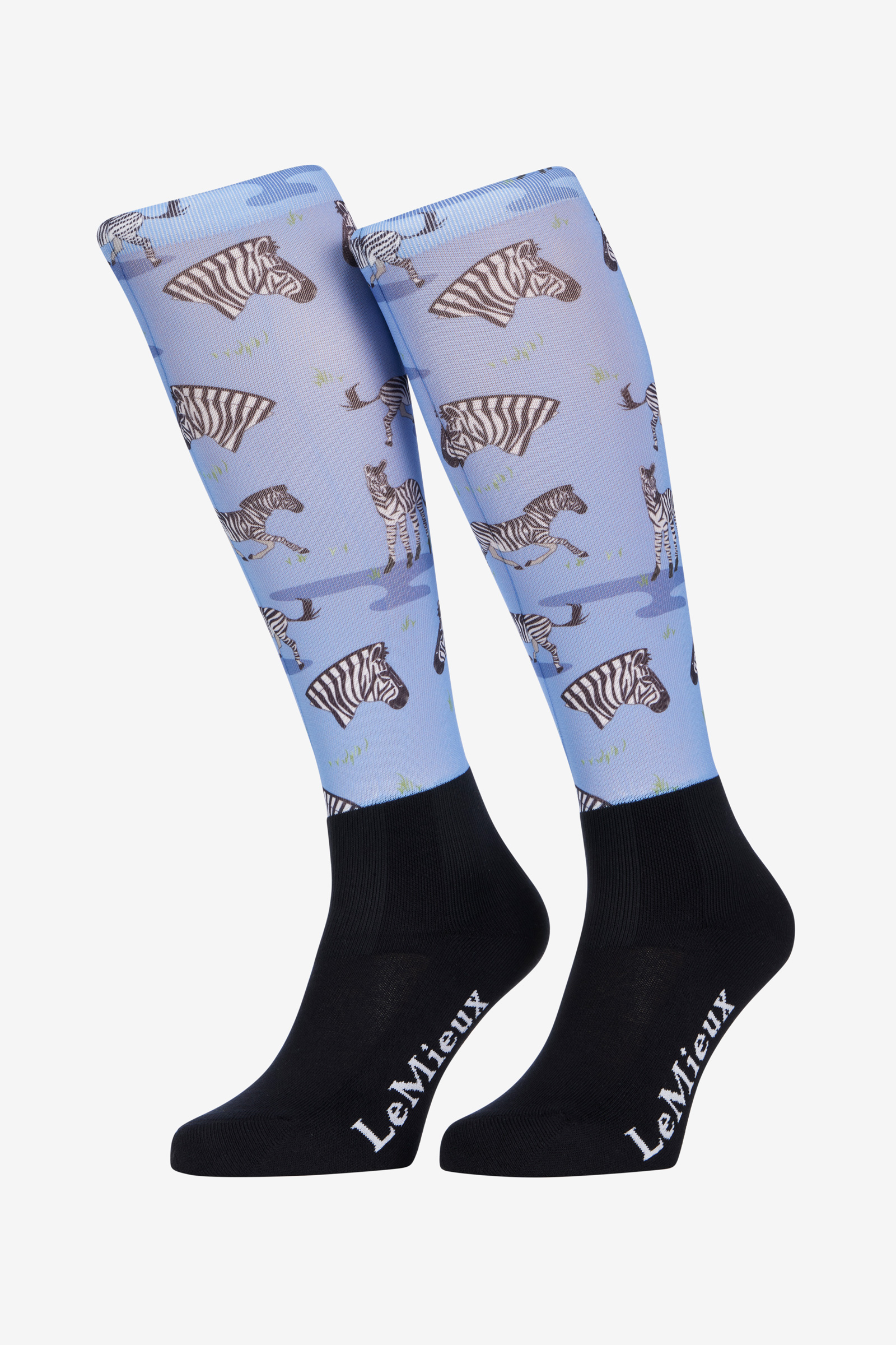Zebra LeMieux calcetines Footsie