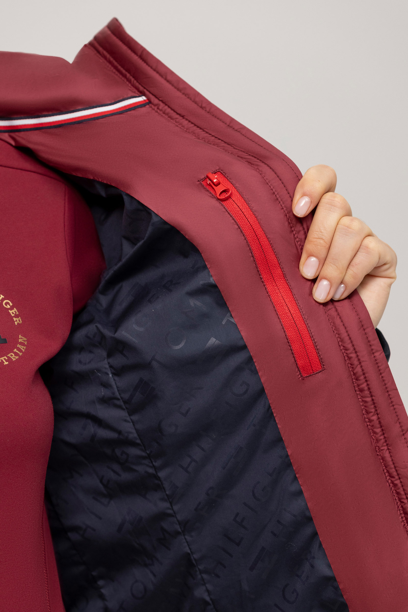 Tommy Hilfiger Equestrian Alabama chaqueta acolchada para mujer