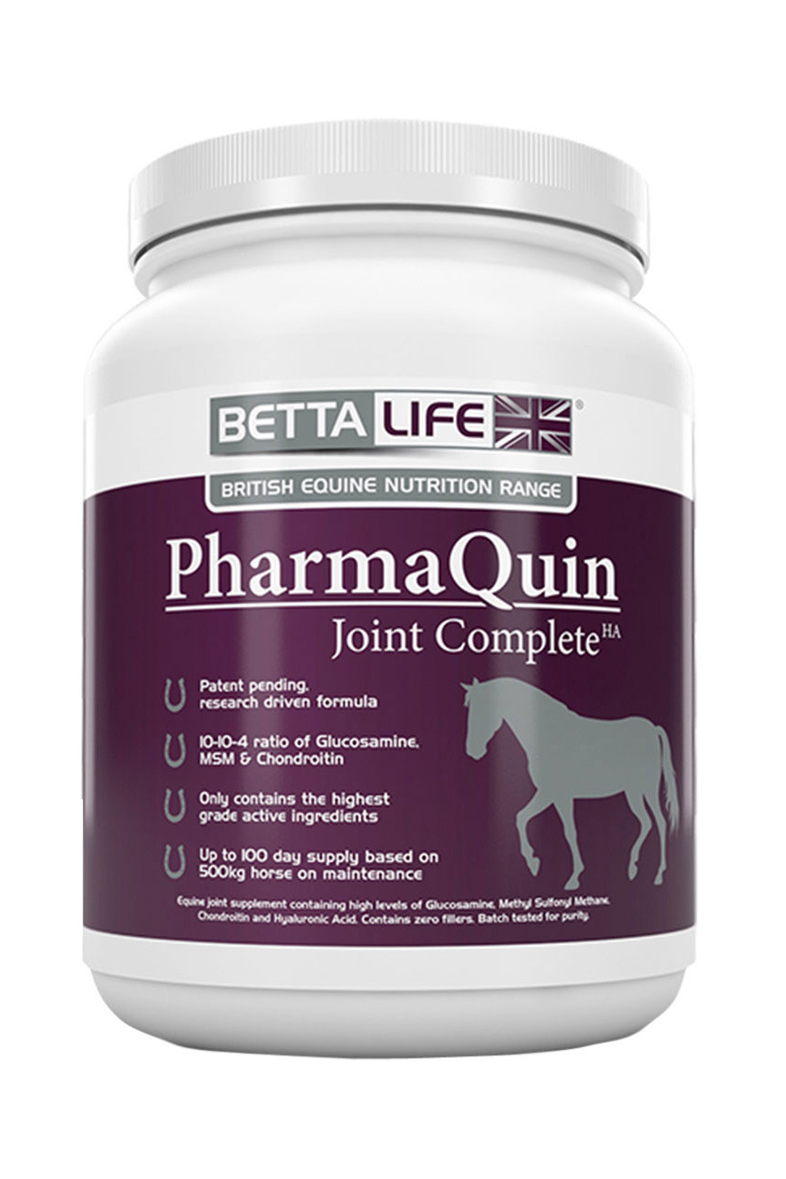 Betta Life PharmaQuin Articulación Completa HA Equino 1Kg