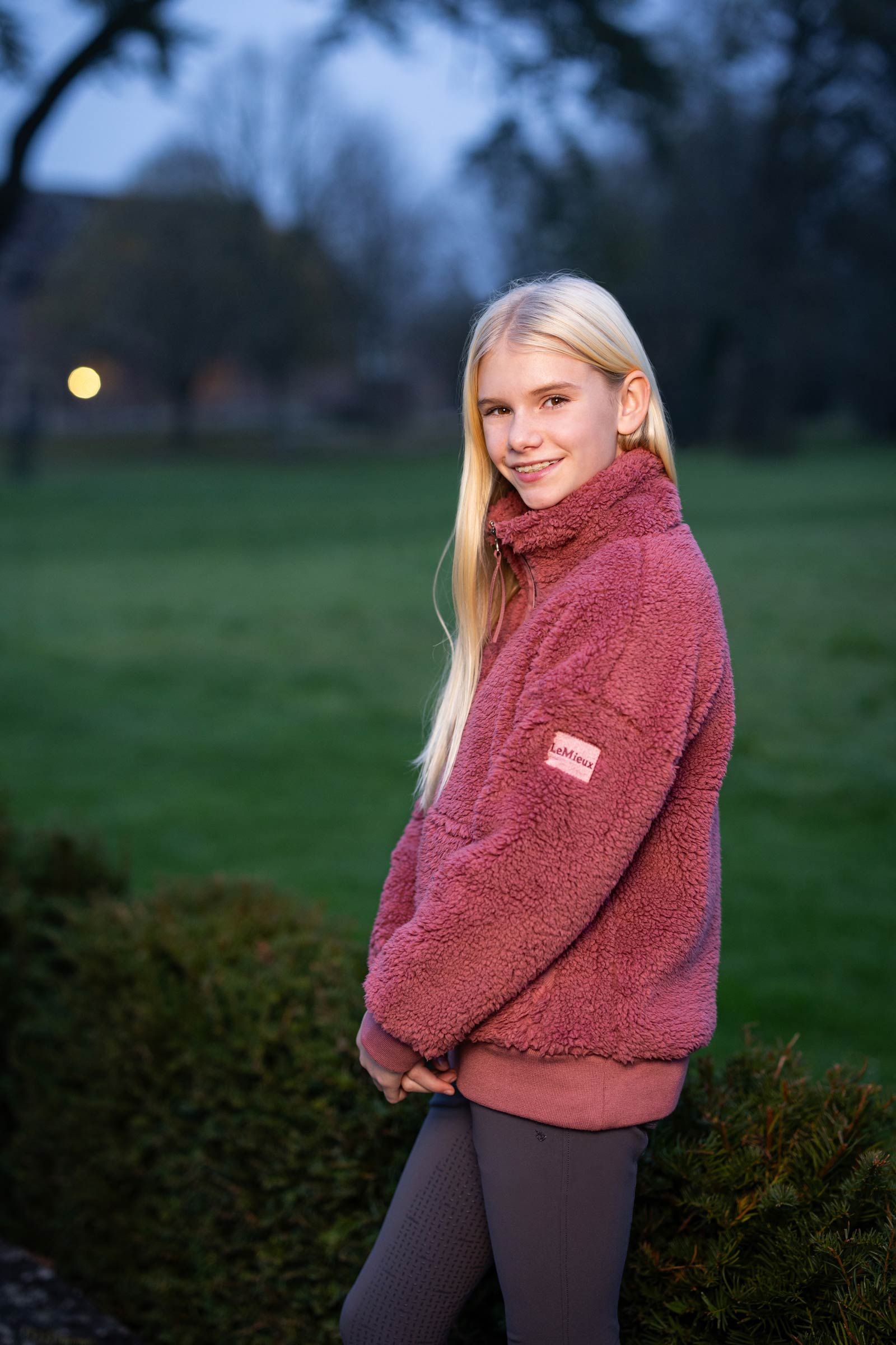 LeMieux Young Rider Tia jersey de forro polar Teddy