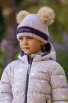 LeMieux Mini Double Pom gorro infantil con dos pompones