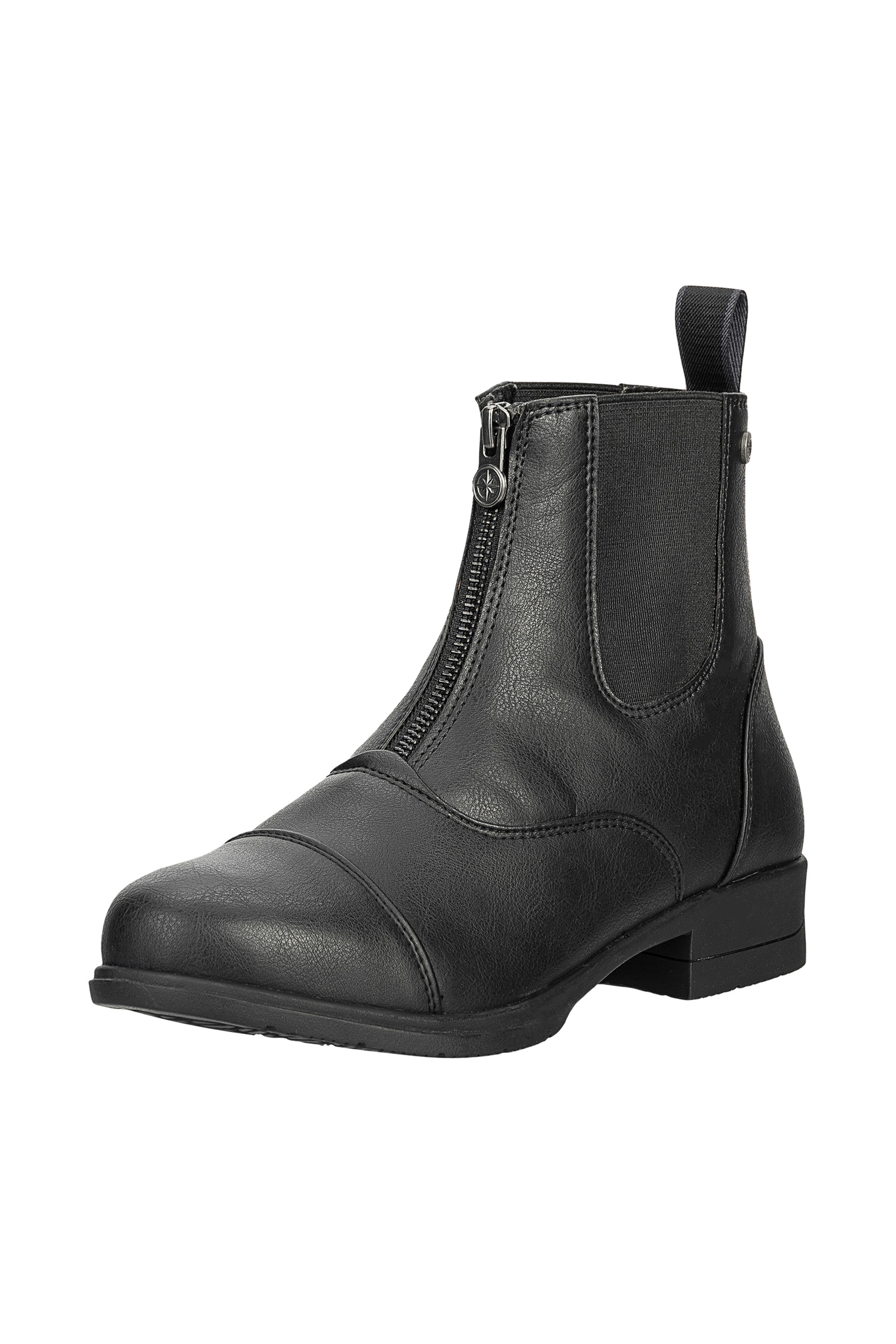 Suedwind Footwear Nova Vegan Botas Jodhpur con cremallera frontal