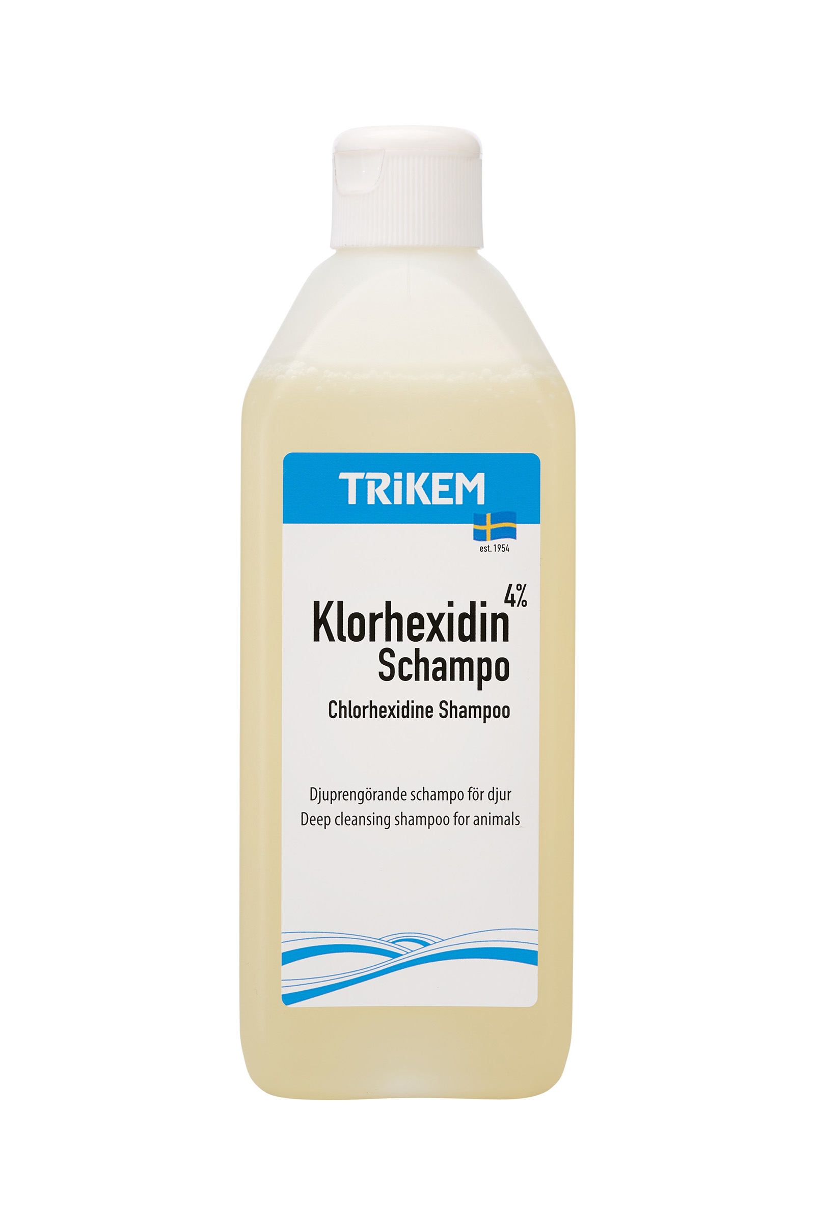 Trikem Champ&uacute; Clorhexidina, 600 ml
