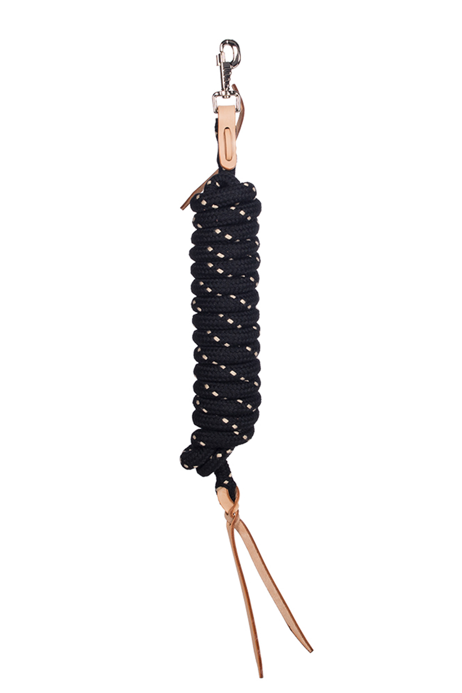 F.R.A. Freedom Riding Articles Jarn NH ramal de entrenamiento Profi, con cuero, 14 mm / 6,80 m