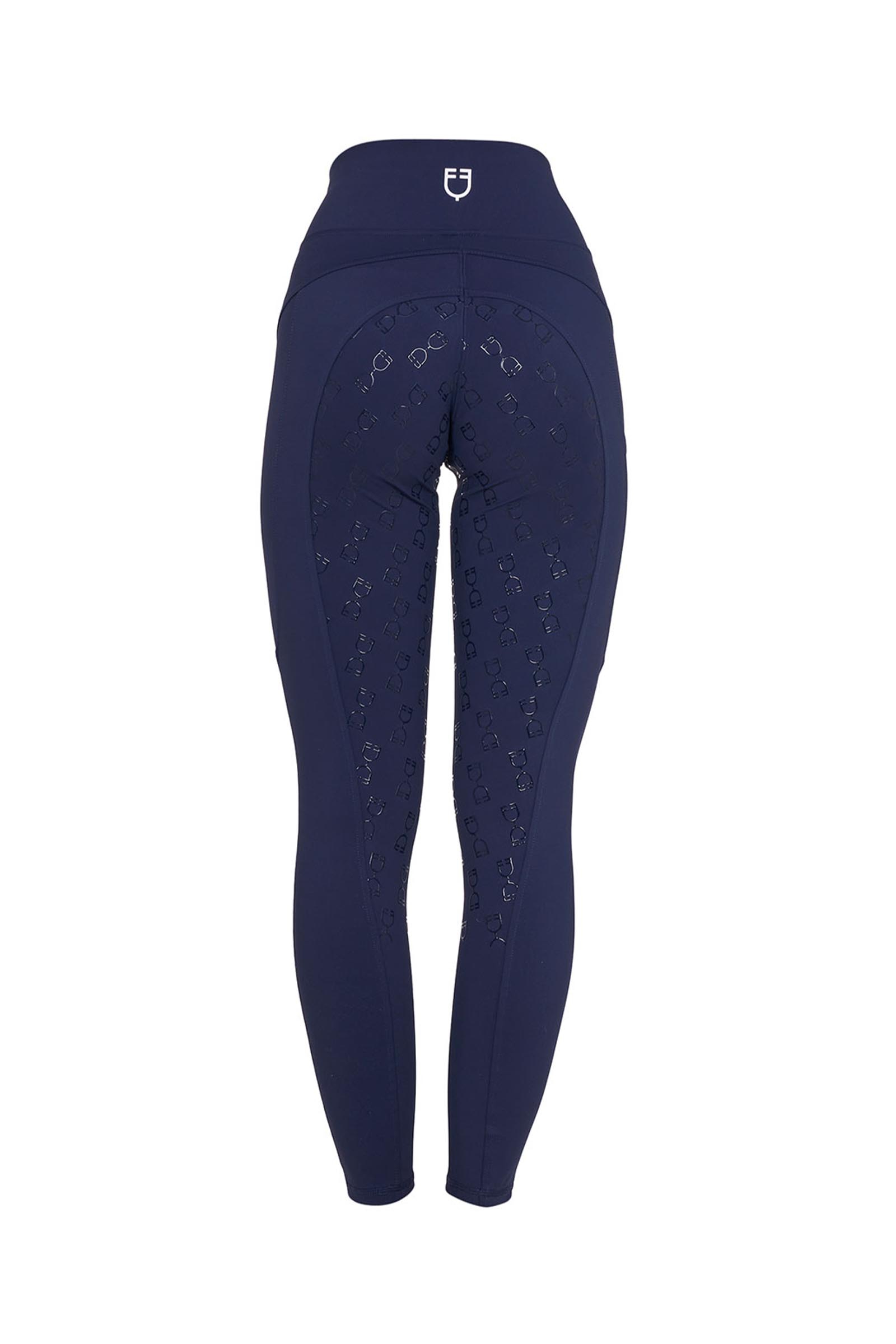 Navy Blazer Equestro SS2026 Leggings equitaci&oacute;n micro mesh mujer  