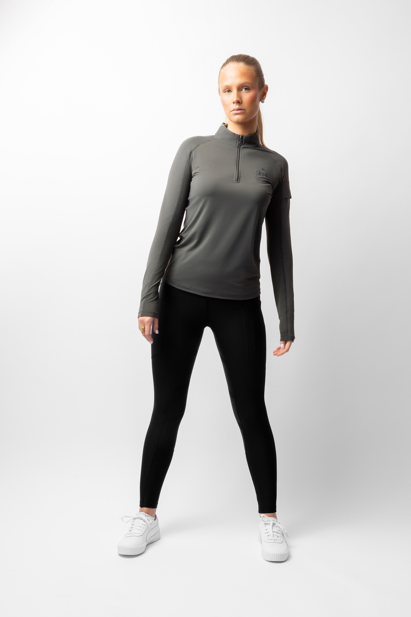B Vertigo Odina camiseta de entrenamiento para mujer, UPF 40+