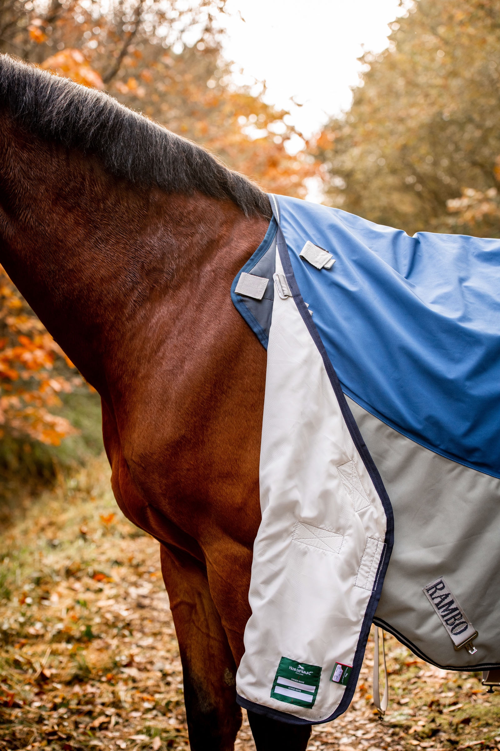 Horseware Rambo Autumn Series manta de exterior con manta interior (0 g / 100 g)