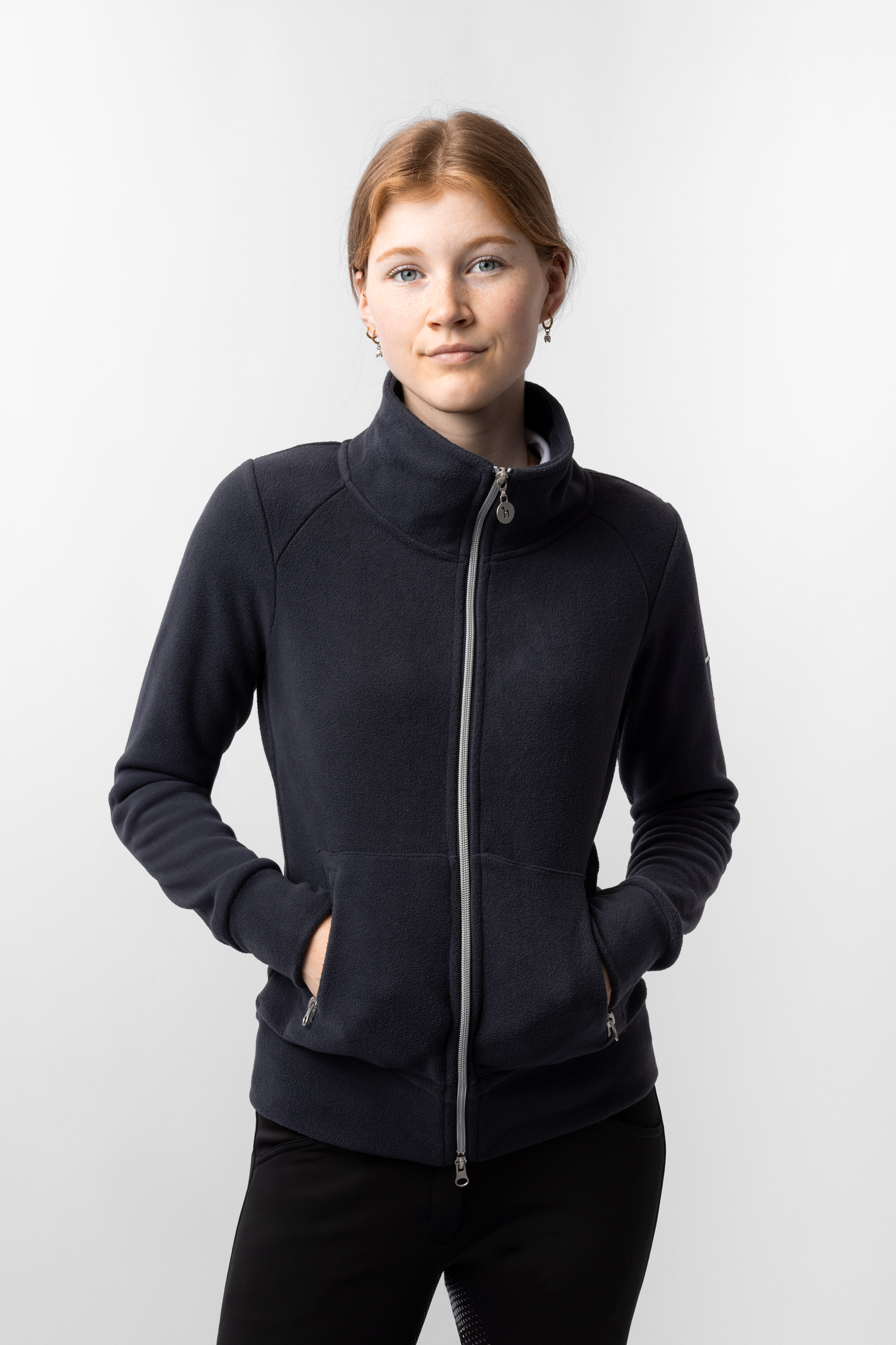 Chaqueta de Equitación Polar para Mujer Horze Ellie