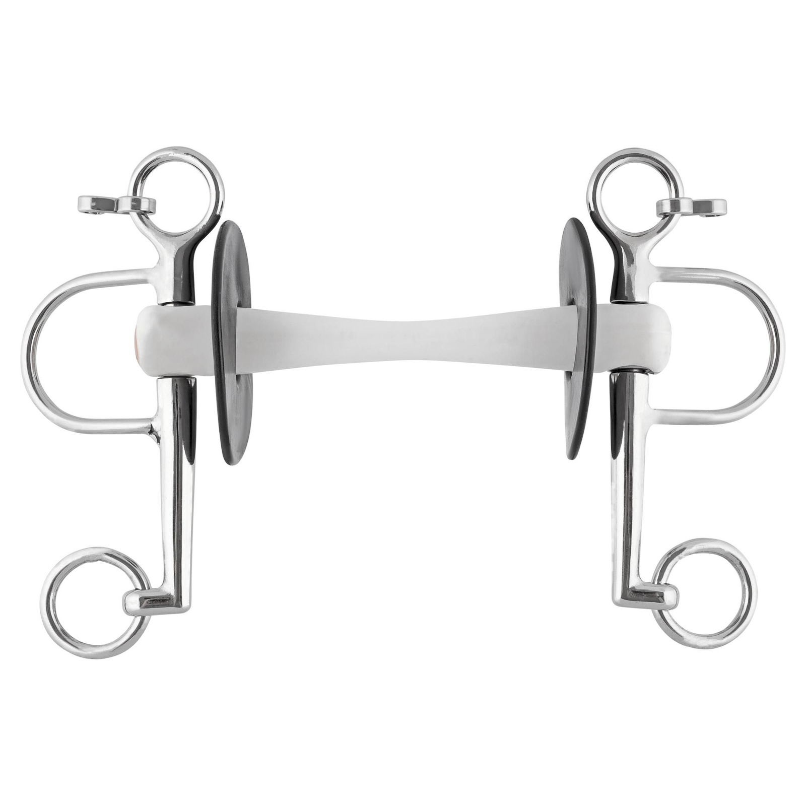 Pelham Nathe Sprenger 20mm con Embocadura Mullen Flexible & Brazos Cortos ( brazo inferior anilla 5,5cm)