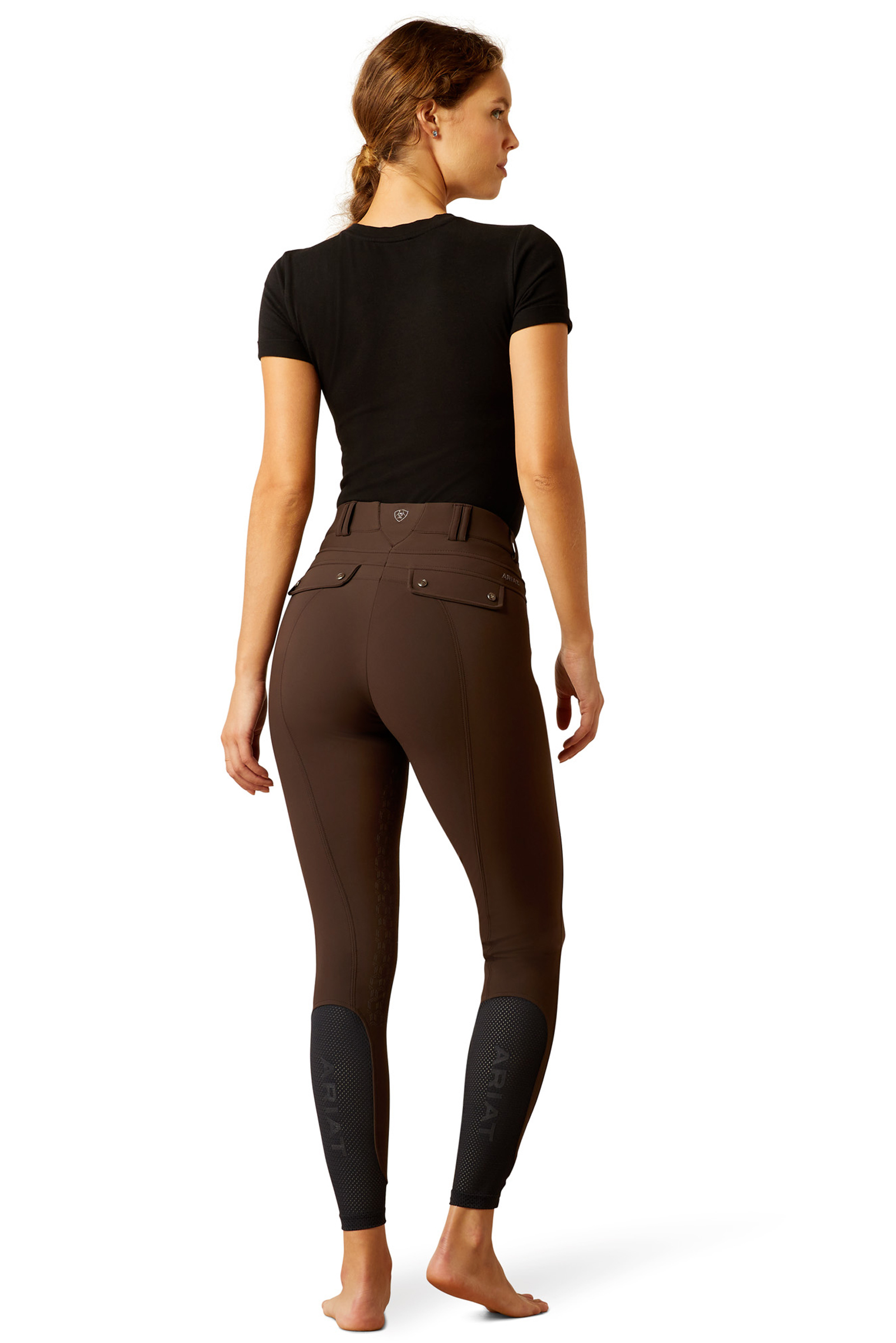 Ariat Tri Factor Vivacity Pantalones de Montar con Refuerzo en Rodilla