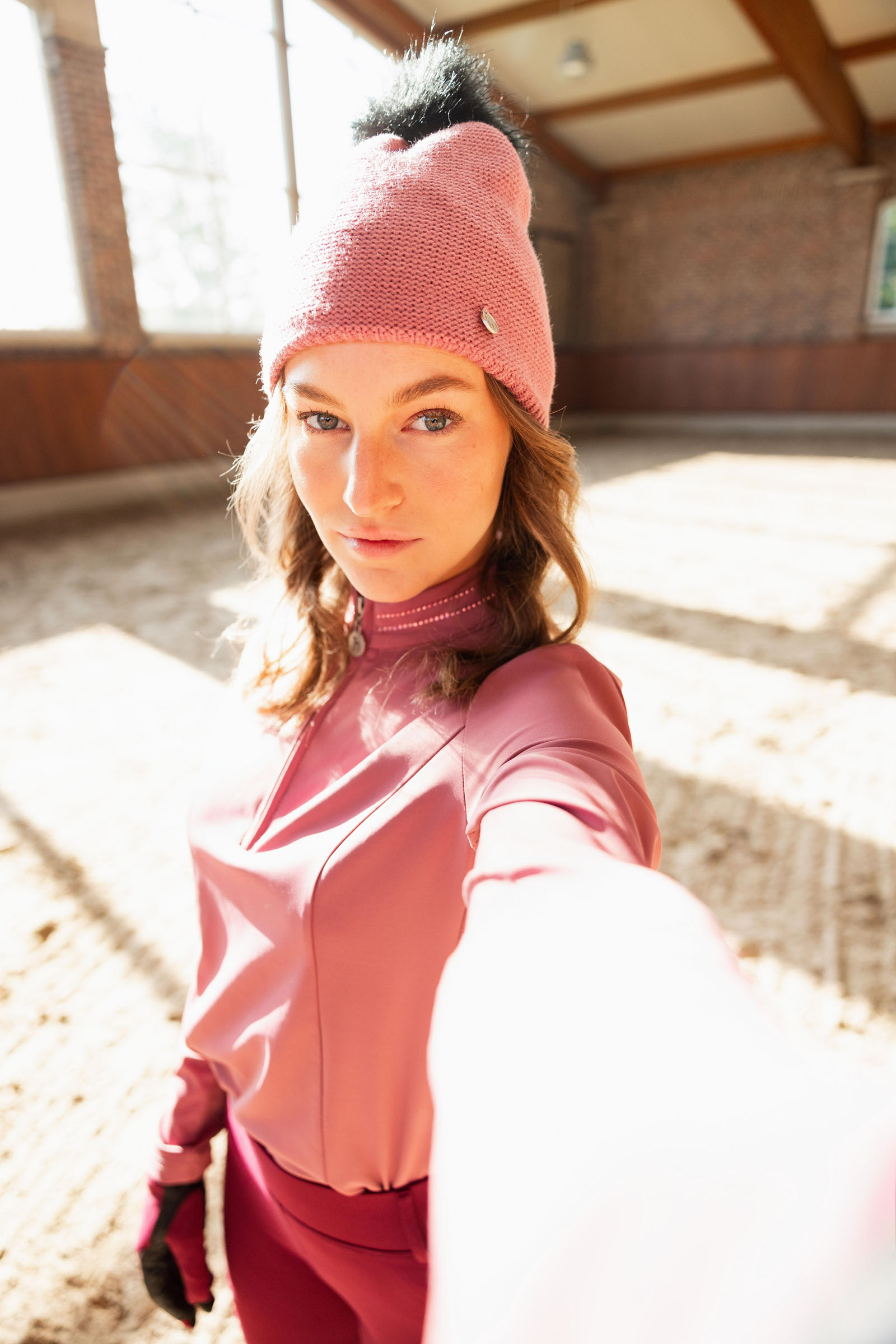 Horze Haze Gorra de Punto