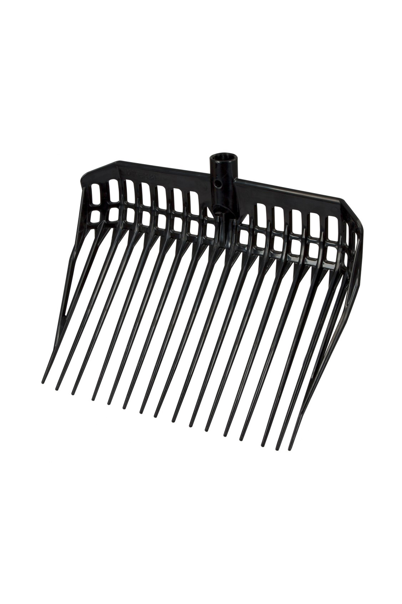 Horquilla para lecho Kerbl EcoFork con mango de metal y agarre en D