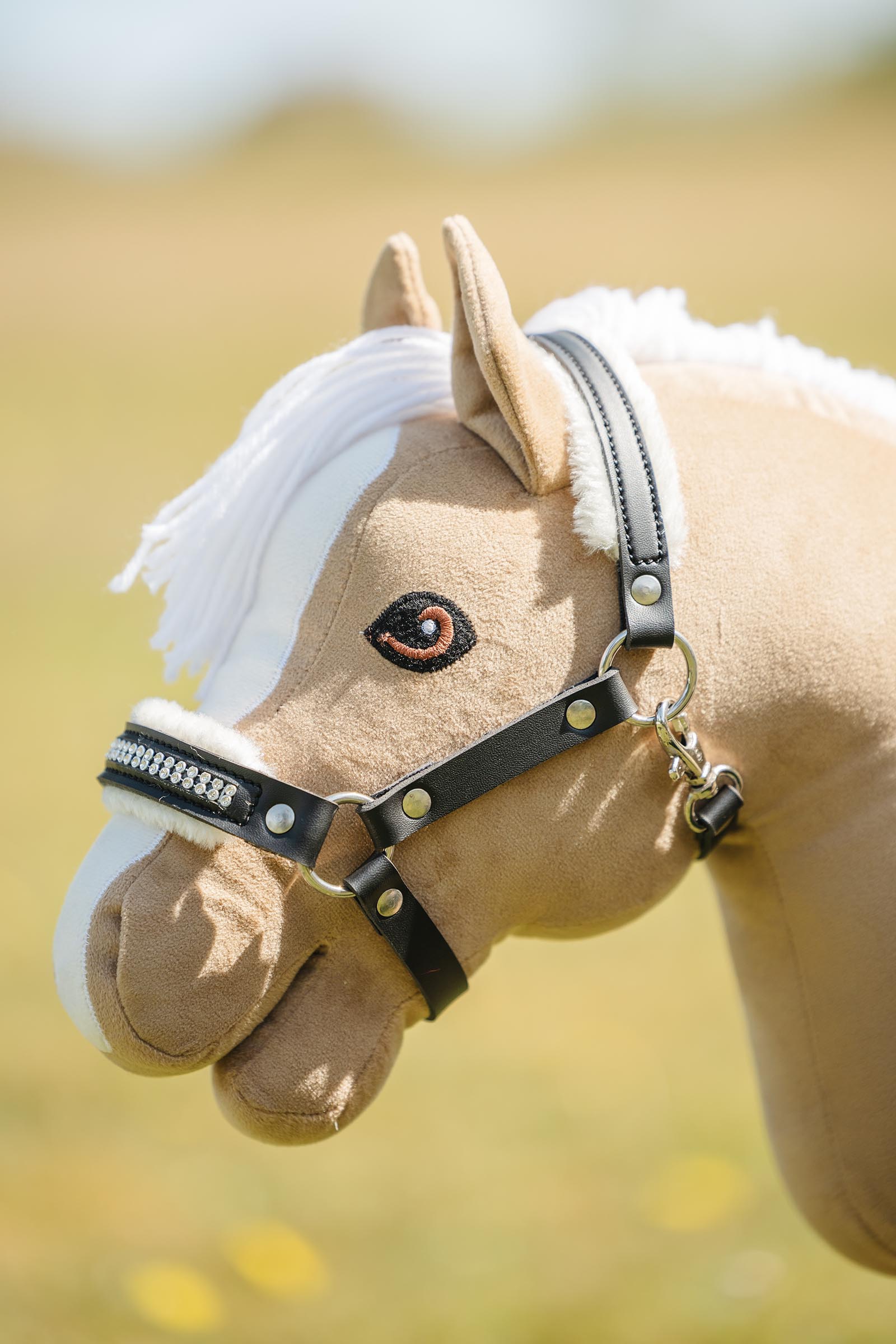 My Hobby Horse cabezada con peluche y piedras