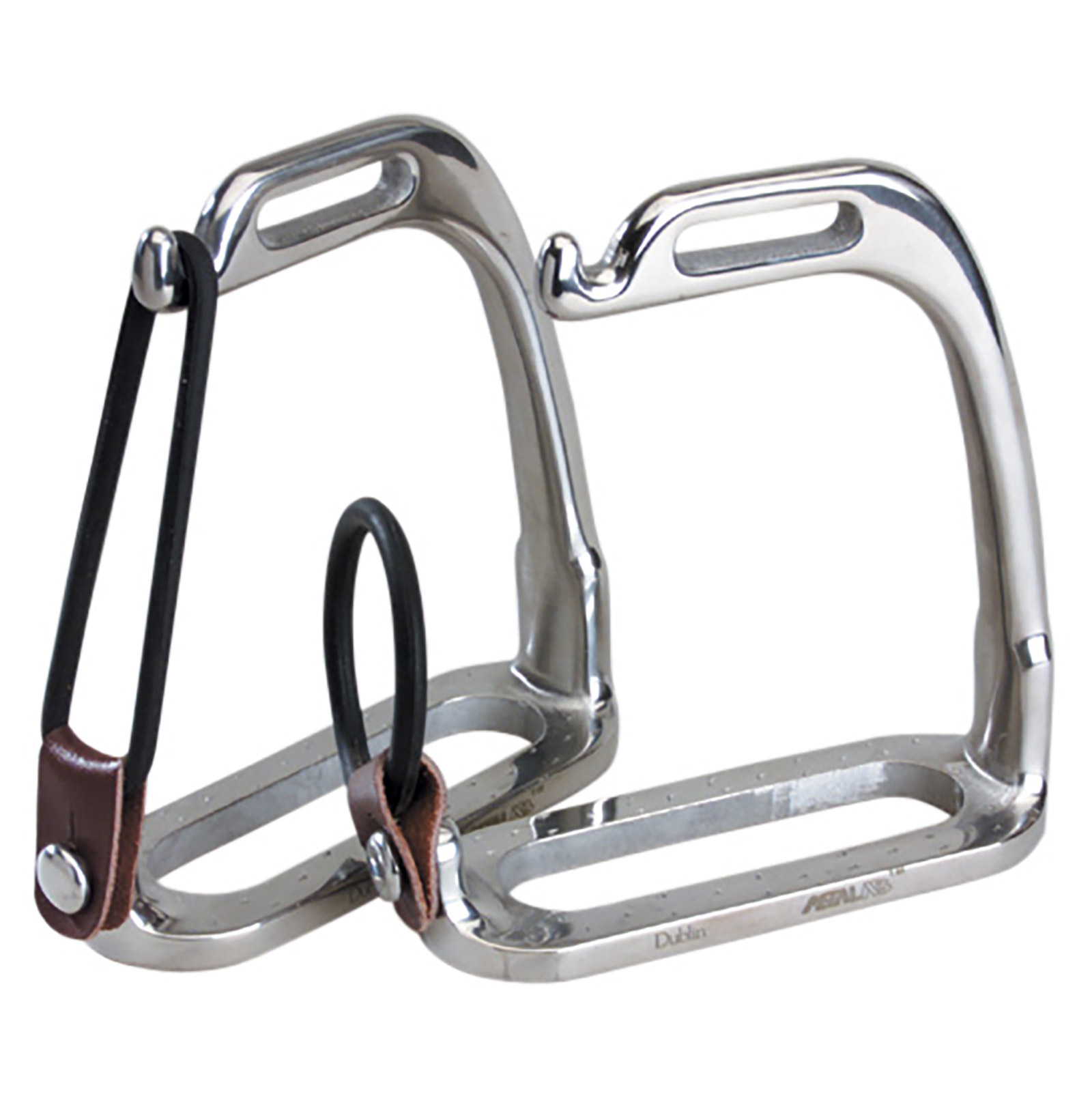 Korsteel Stainless Steel Peacock Stirrup Irons