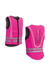 Komperdell Ballistic High Visibility Junior Protector de espalda, reversible