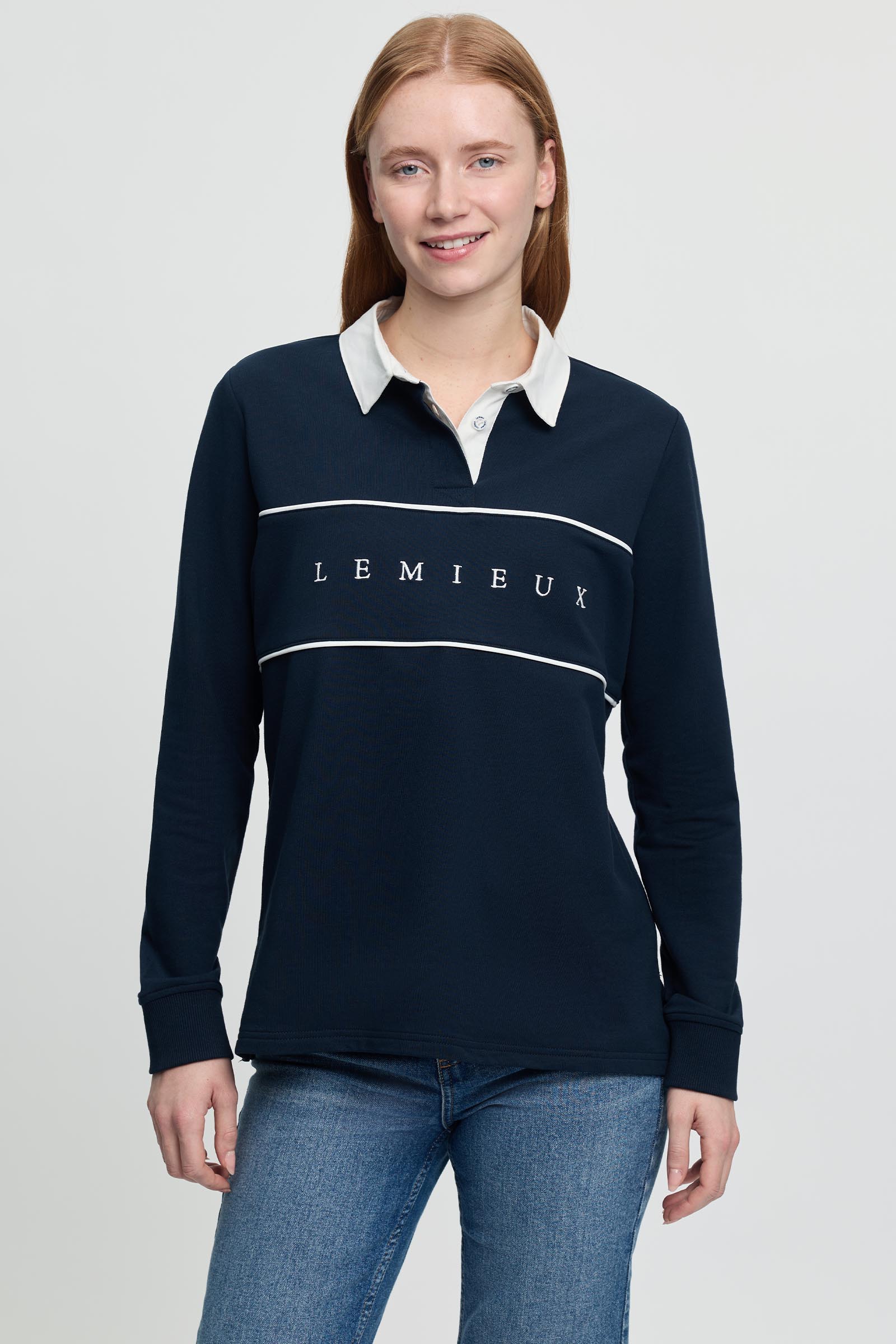 LeMieux Rochelle camiseta de rugby para mujer