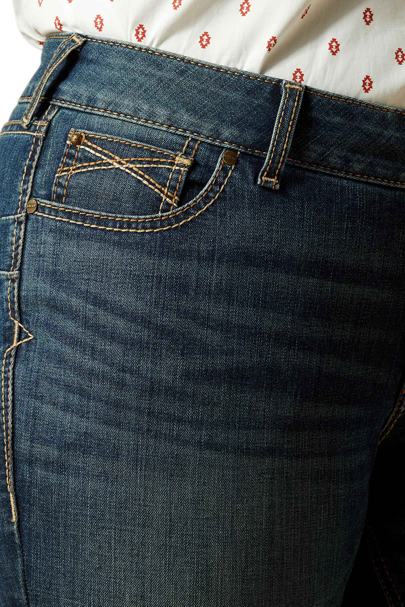 Ariat Sonia Mid Rise vaqueros bootcut para mujer