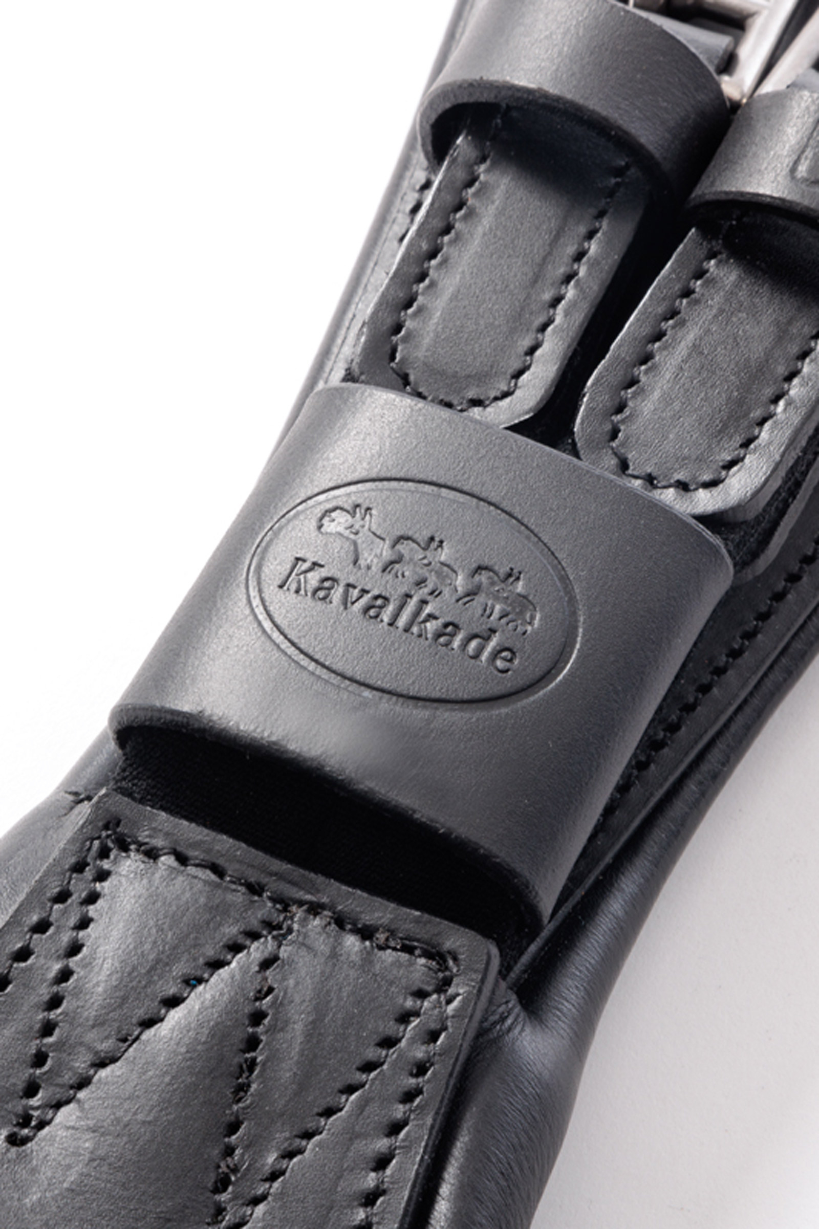 Kavalkade Julius Cincha Corto de Cuero Aceitado con El&aacute;stico