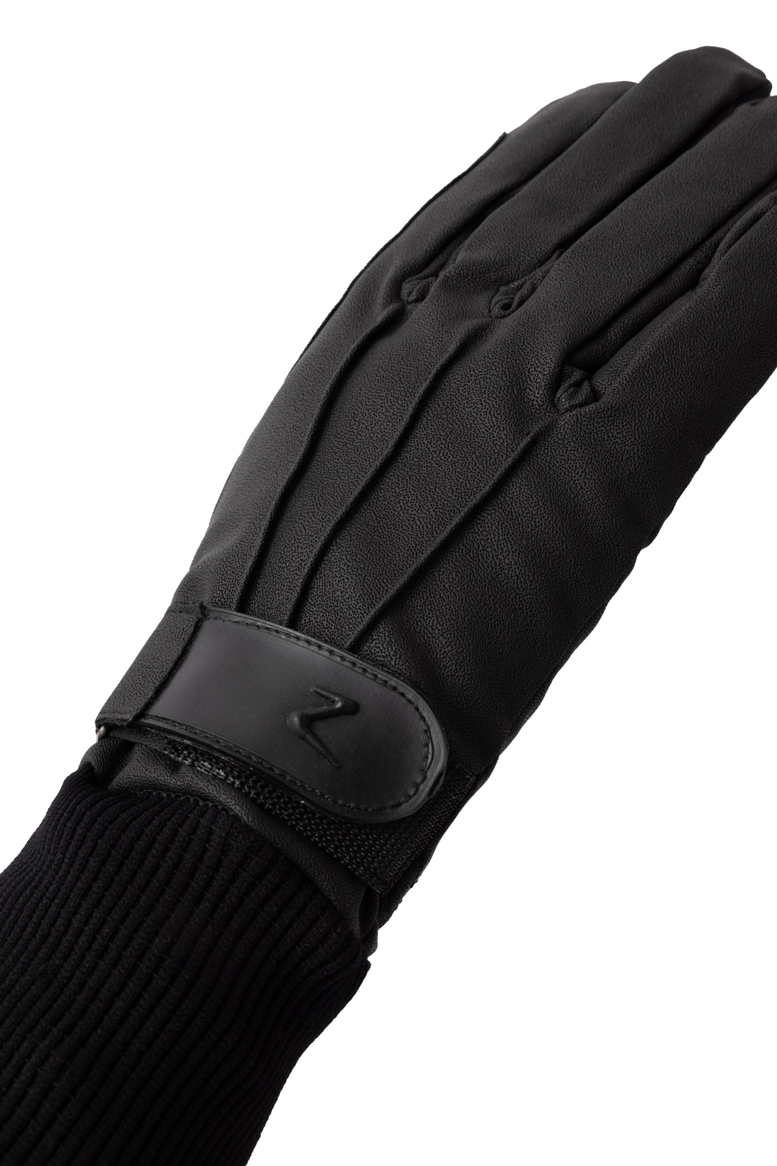Guantes de Cuero PU Revestidos con Polar Horze