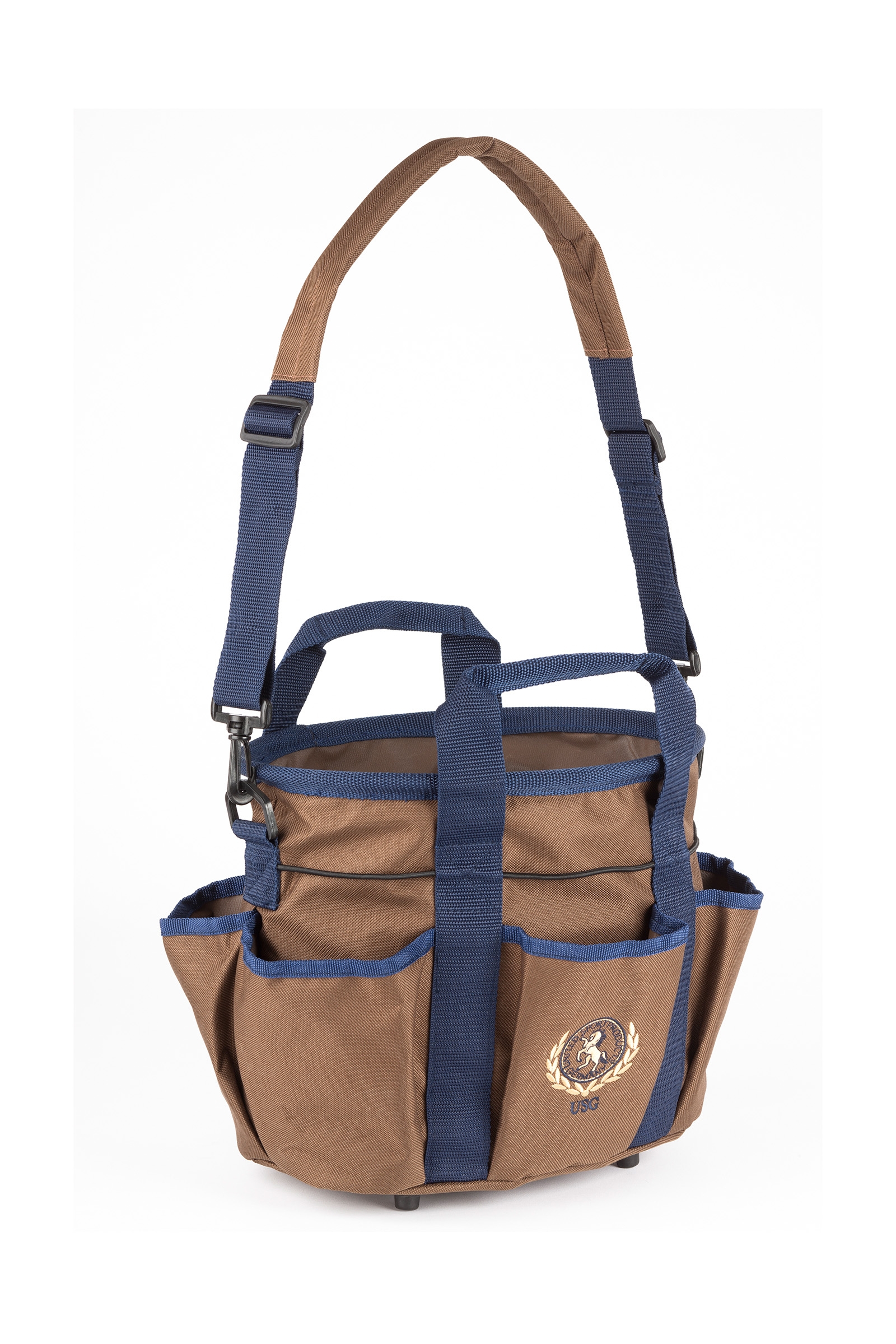 Brown/Dark Blue Bolsa de Cepillado Pequeño USG