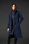 Equipage Heaven Padded Long Rain Coat