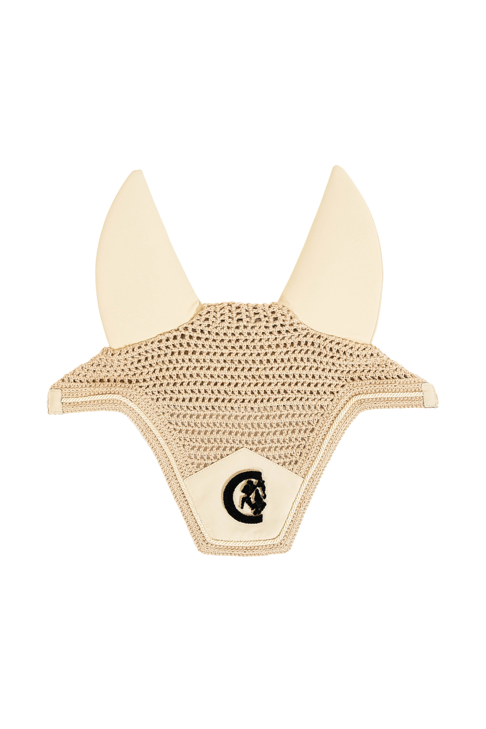 beige Kentucky Horsewear Mosca Velo Wellington 3D Logotipo sin sonido