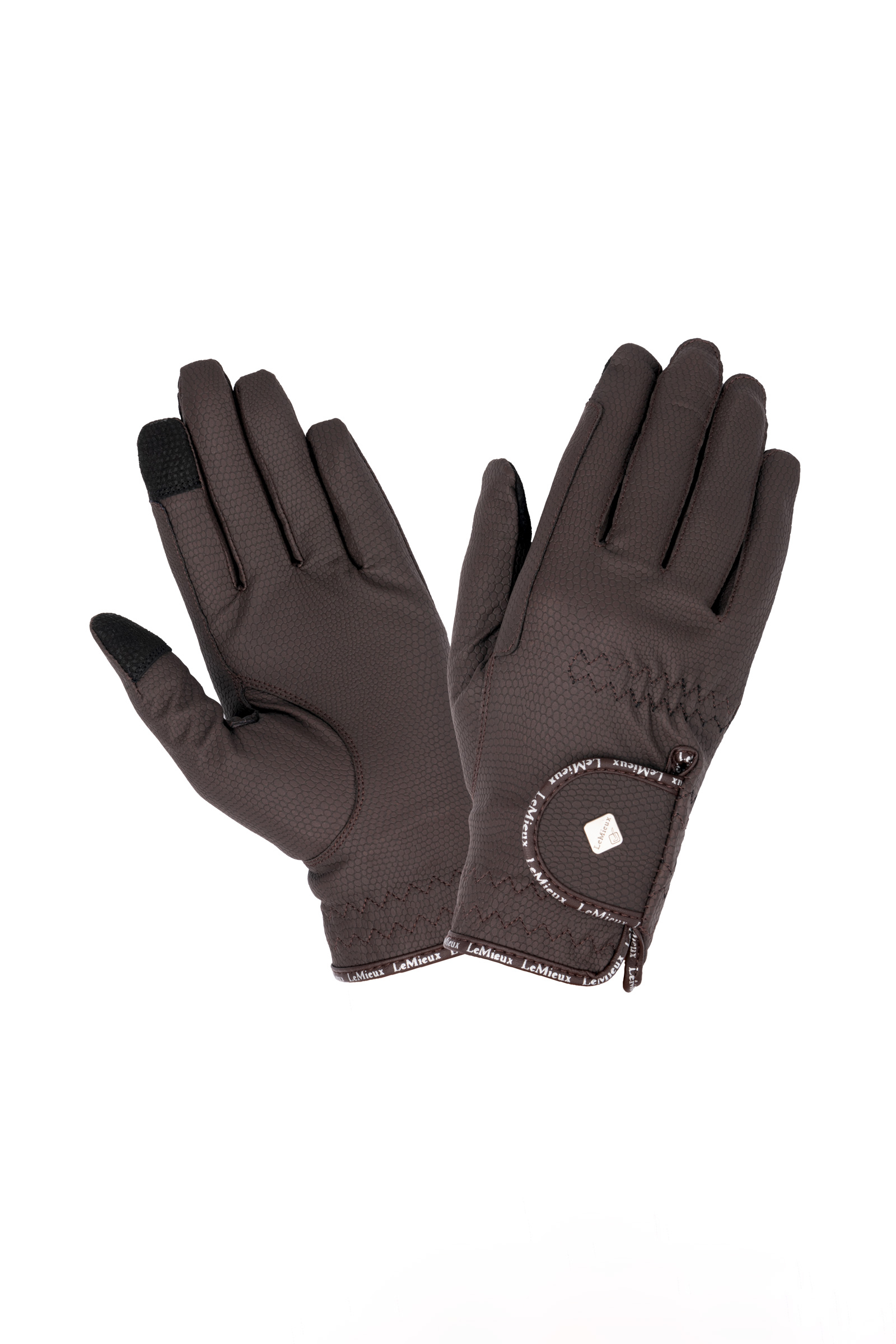 Brown Guantes Cl&aacute;sicos LeMieux ProTouch