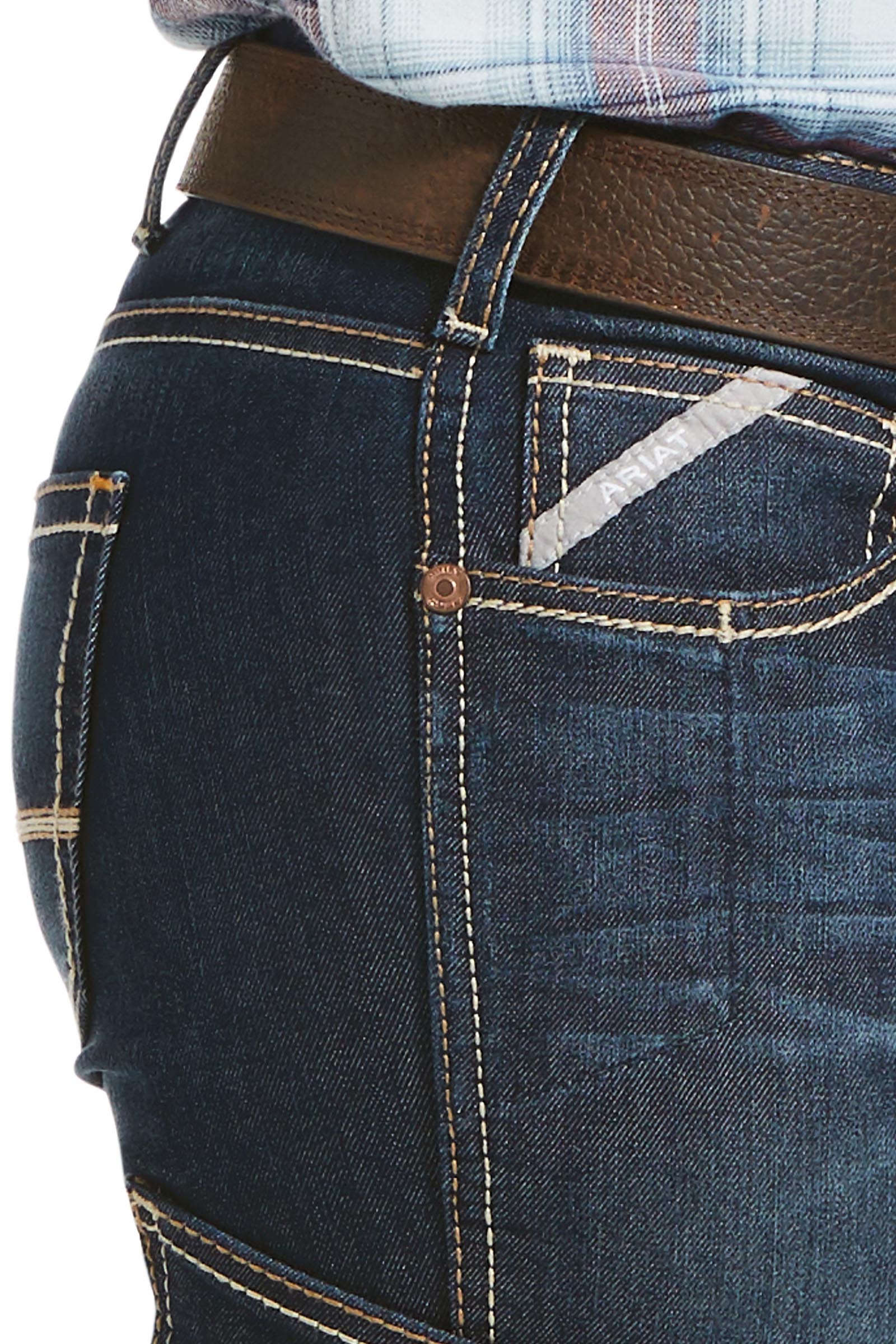 Ariat Vaqueros bootcut Rebar MR DuraStretch Riveter para mujer  