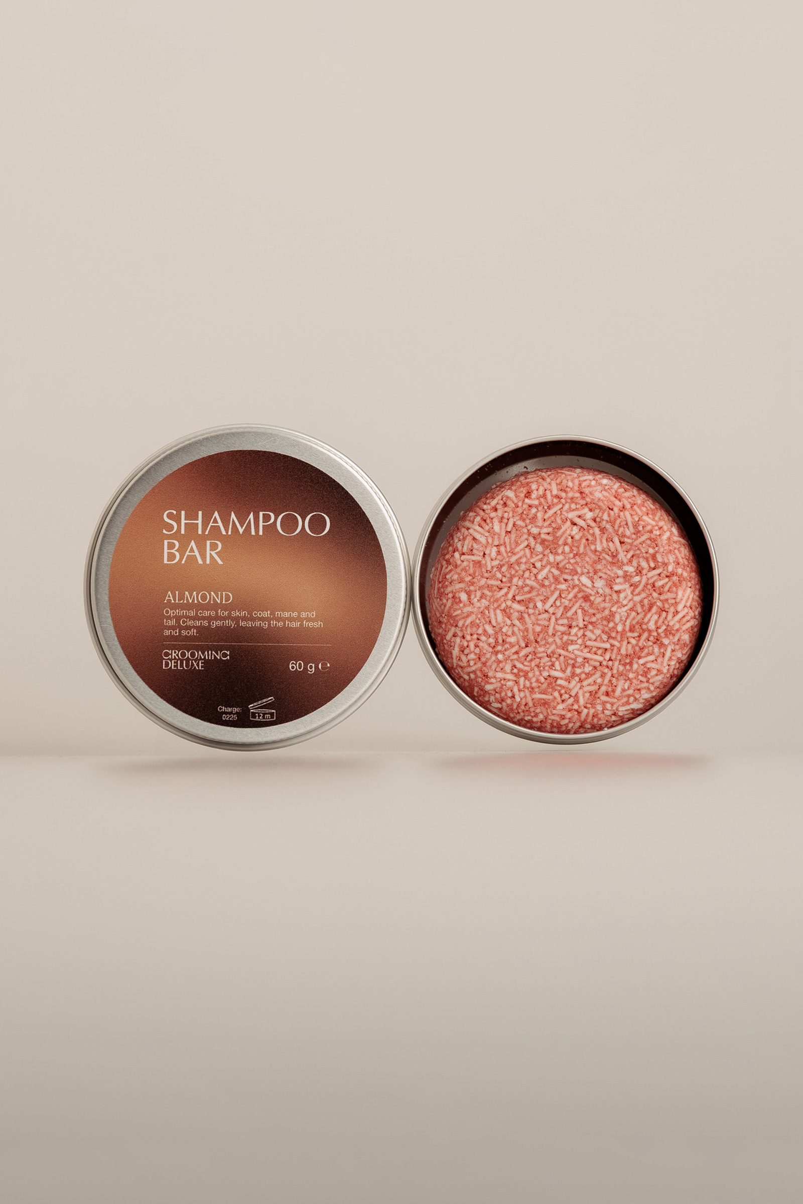 Grooming Deluxe Champ&uacute; s&oacute;lido almendra, 60 g