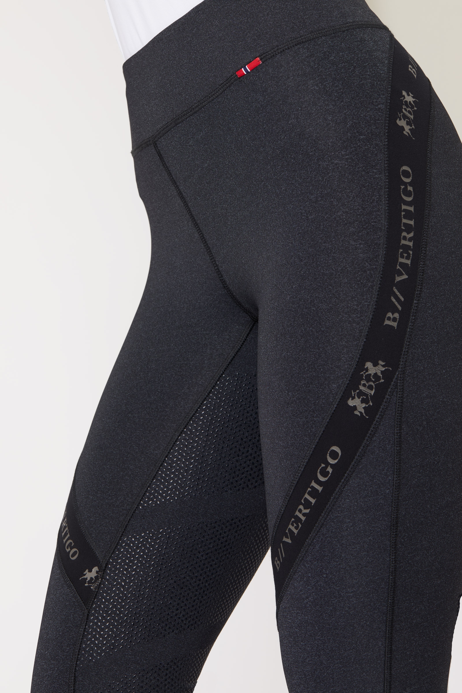 B Vertigo mallas de equitación para mujer Jenny con asiento completo de silicona UPF 40+