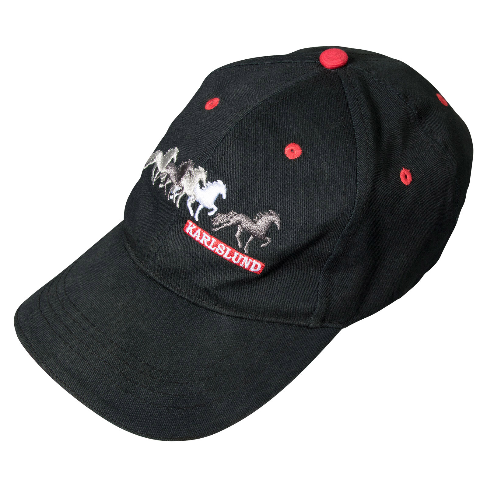 Gorra Karlslund con caballos