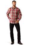 Ariat Retro Hawthorne camisa ajustada para hombre con botones a presi&oacute;n
